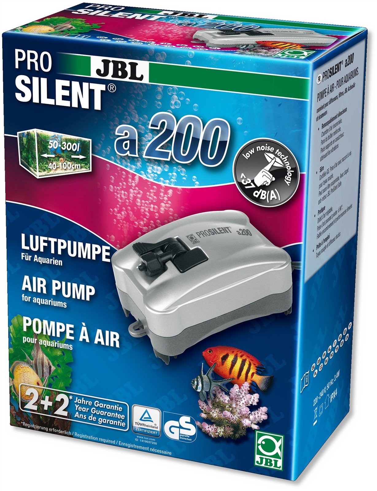Jbl ProSilent A200 Akvaryum Hava Motoru 4014162605429