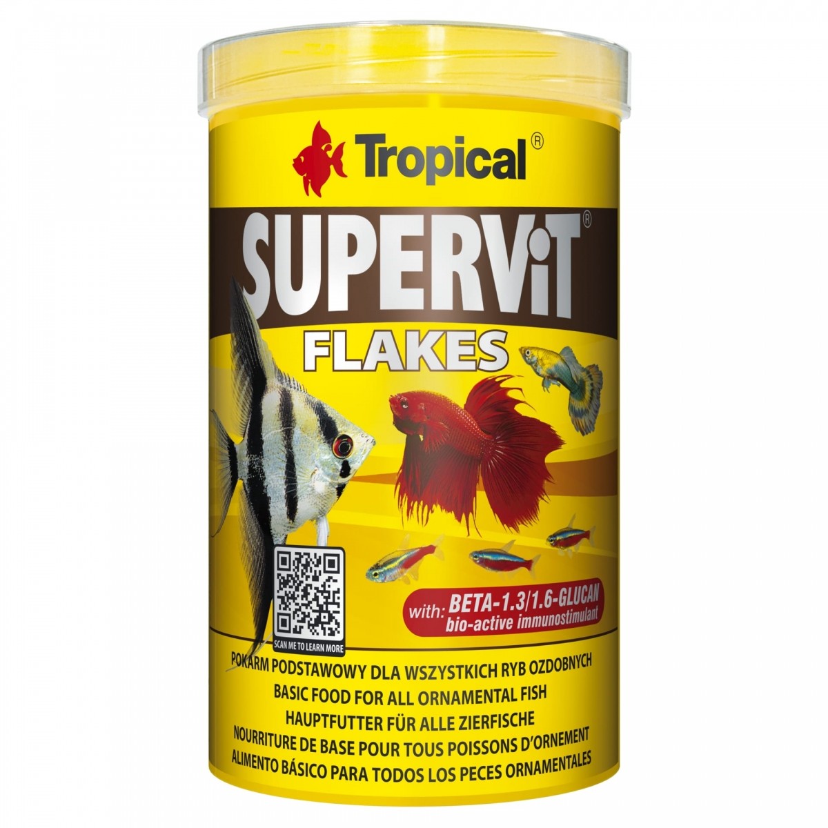 Tropical Supervit Flakes Pul Yem 1000 Ml - 200 Gr 5900469771068
