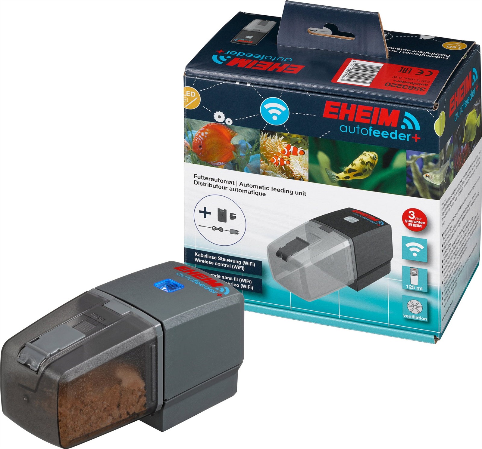 Eheim Autofeeder+ 3583 Akvaryum Otomatik Yem Makinesi 4011708011461