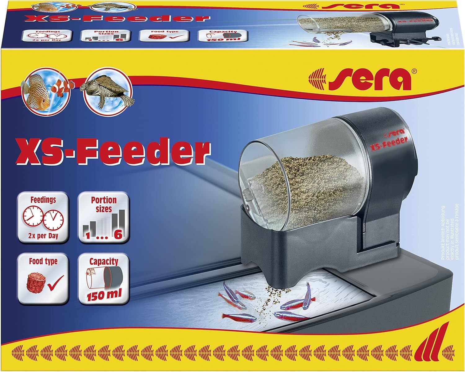 Sera XS-Feeder Akvaryum Otomatik Yem Makinesi 4001942536363