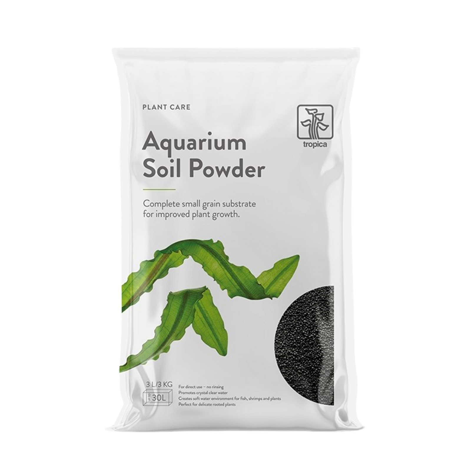 Tropica Aquarium Soil Powder Bitki Kumu Siyah 0.5 - 1 Mm / 3 L 5703249712004