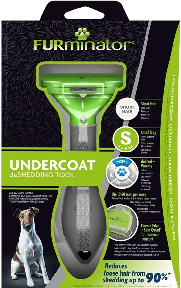 Furminator UnderCoat Kısa Tüylü Köpek Tarağı XS - 3.5 Cm 4048422151081