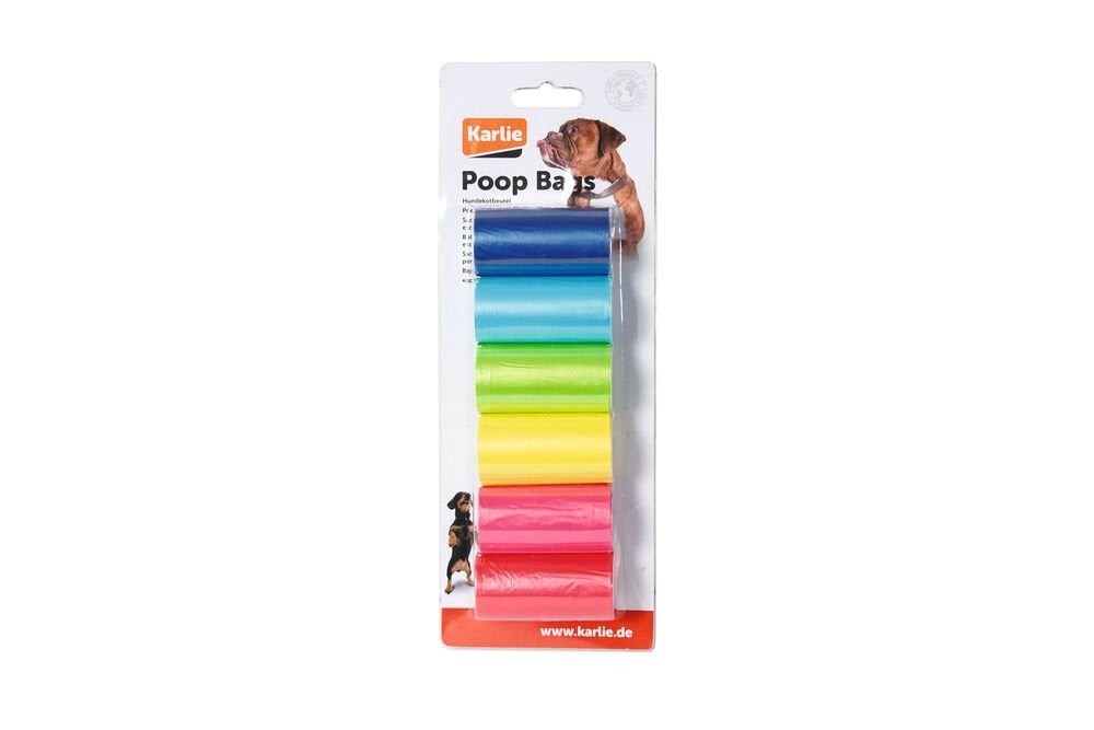 Karlie Poop Bags Köpek Dışkı Poşeti 6 x 20 Adet