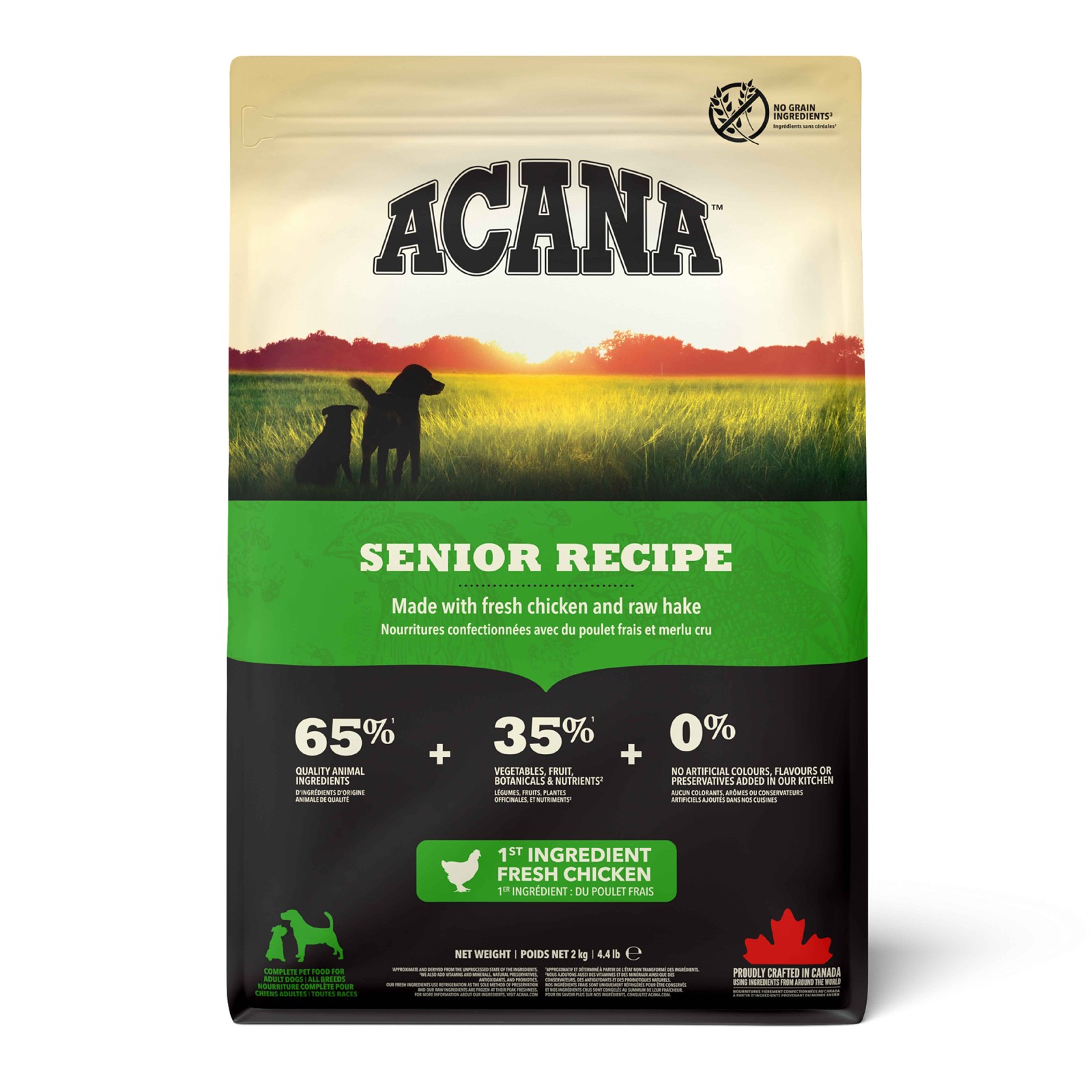 Acana Senior Recipe Yaşlı Köpek Maması 2 Kg 064992510237