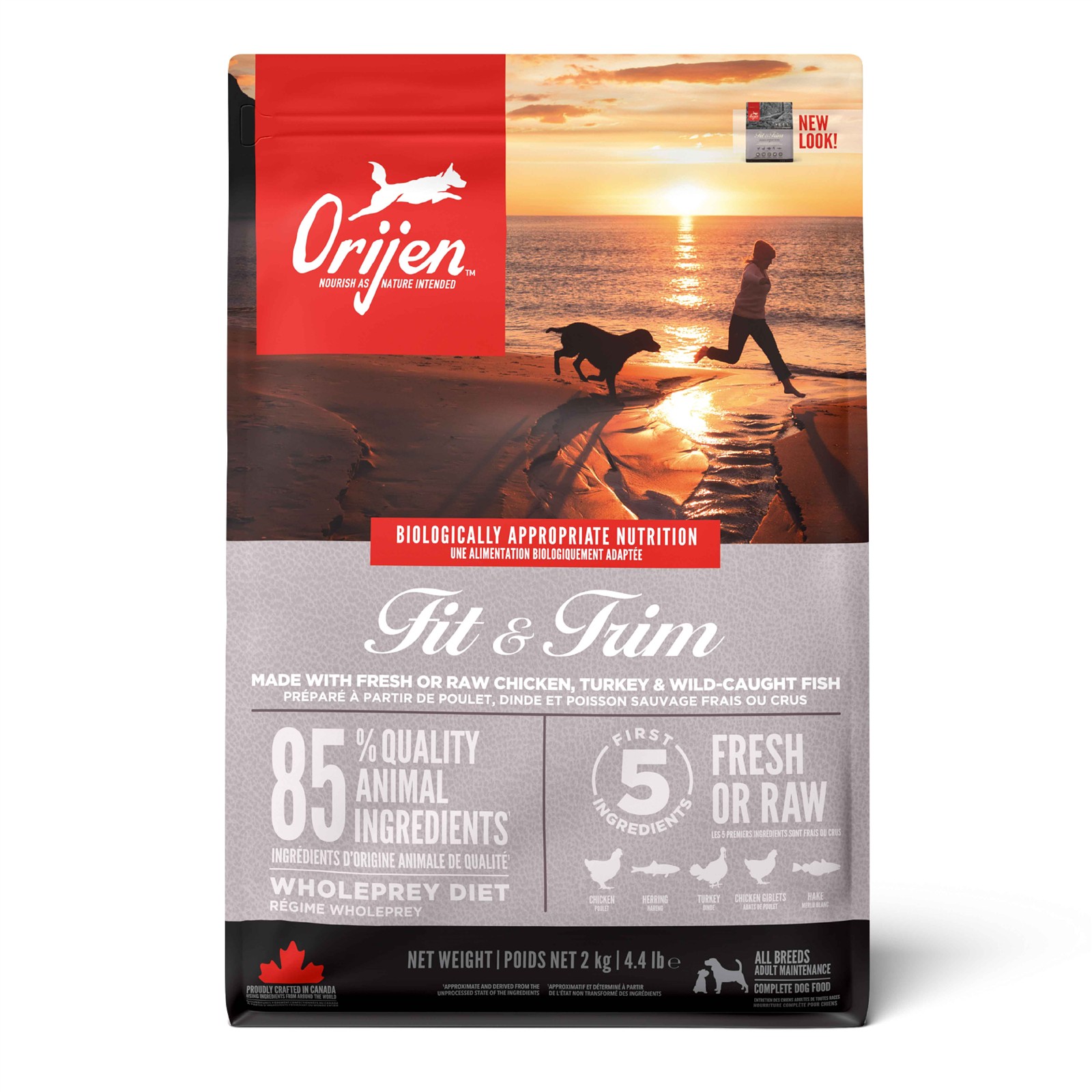 Orijen Fit &amp; Trim Diyet Köpek Maması 2 Kg 064992187200