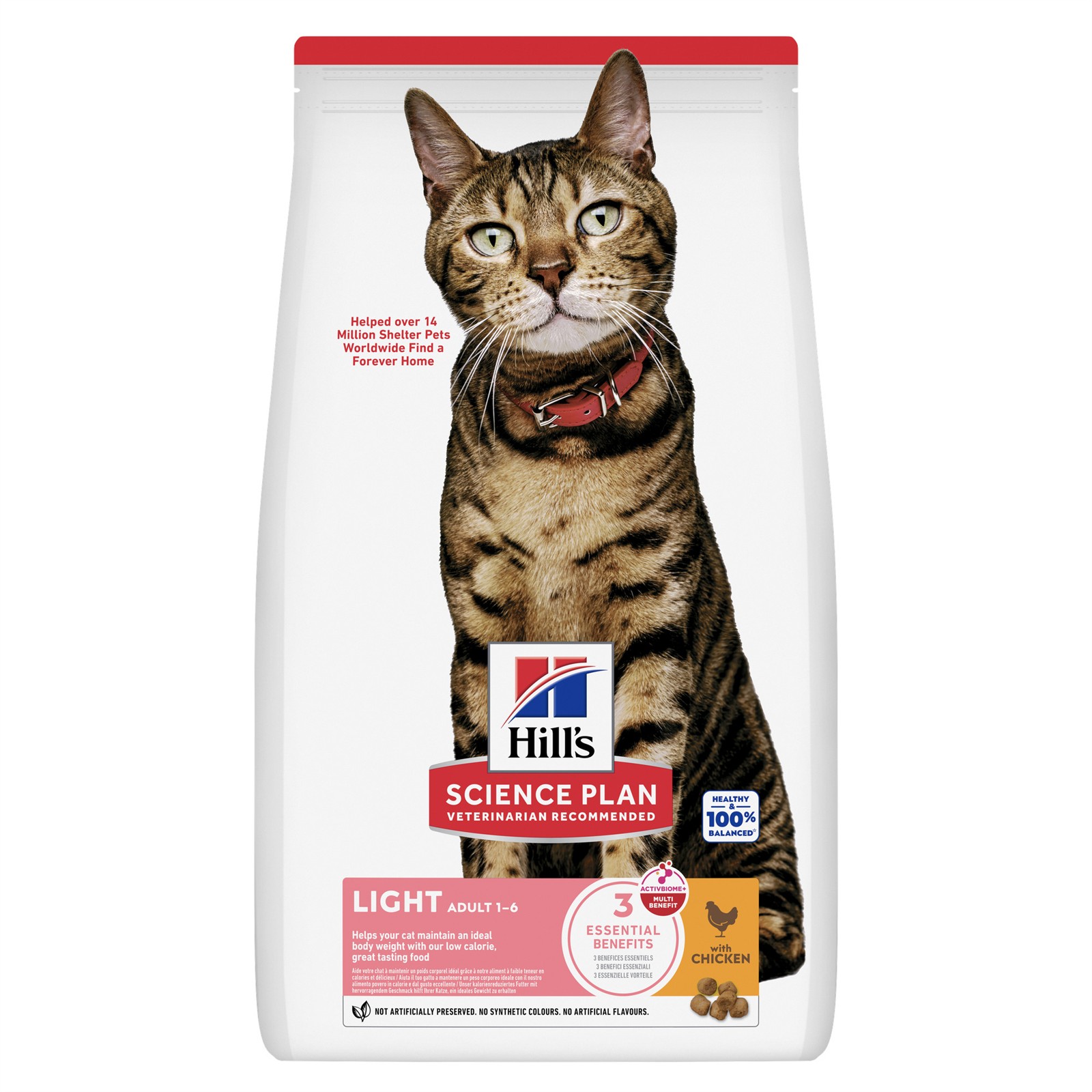 Hill's Science Plan Light Tavuklu Diyet Kedi Maması 3 Kg 052742023809