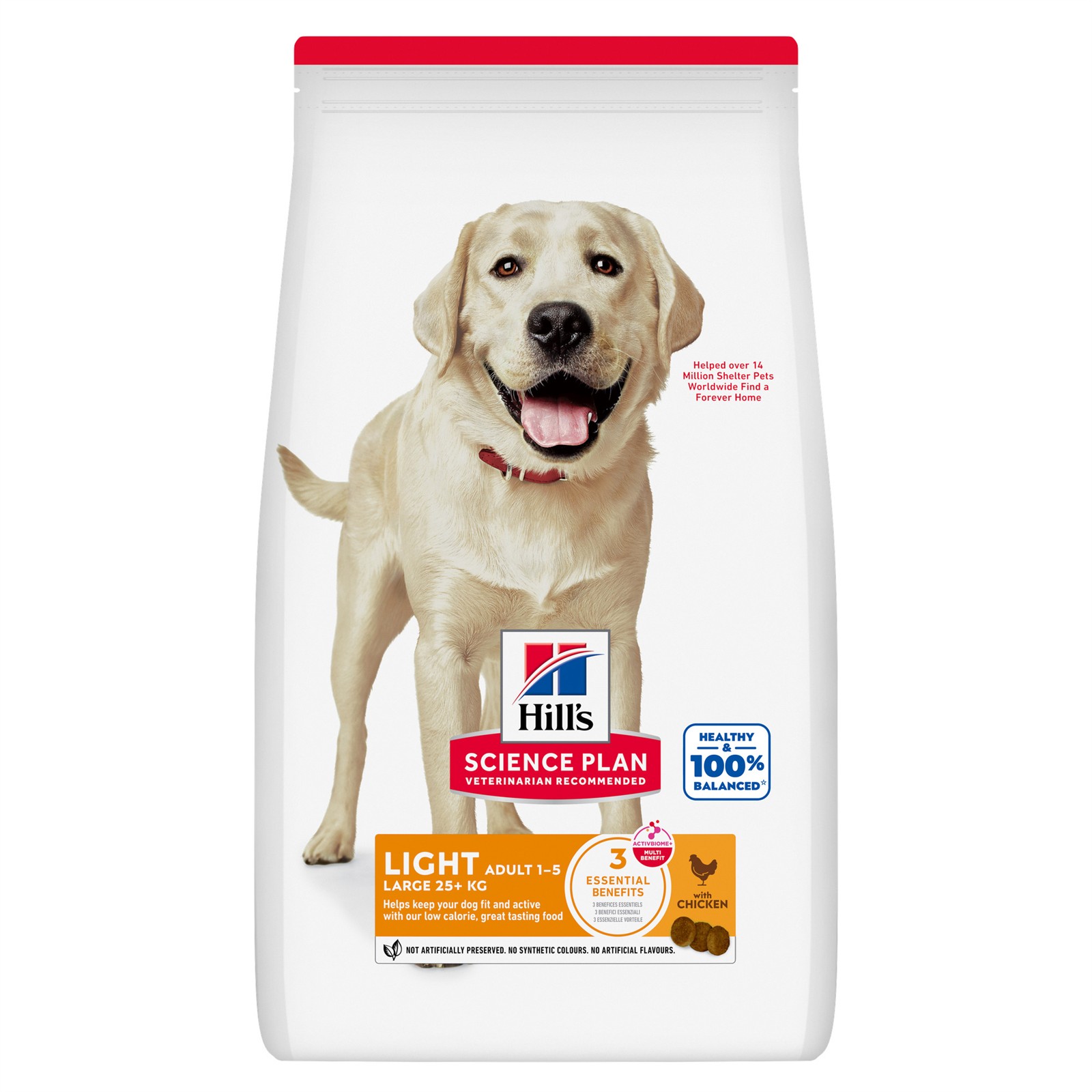 Hill's Science Plan Light Large Tavuklu Diyet Köpek Maması 14 Kg 052742025902