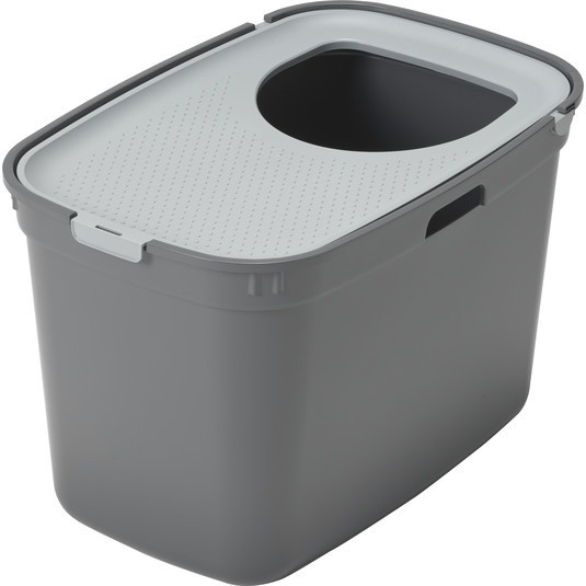 Moderna Top Cat Kapalı Kedi Tuvaleti Antrasit - Gri 59 x 39 x 38.3 Cm 5412087020539
