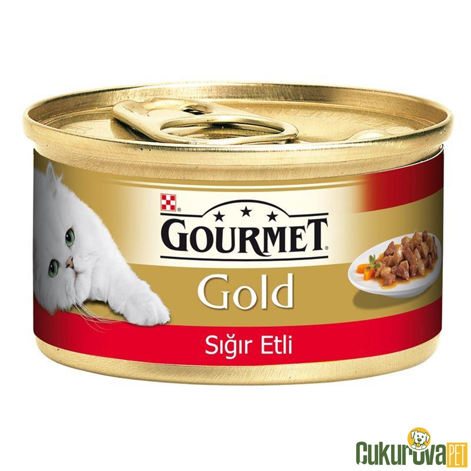 Gourmet Gold Soslu Parça Sığır Etli̇ Kedi̇ Konservesi̇ 85 Gr