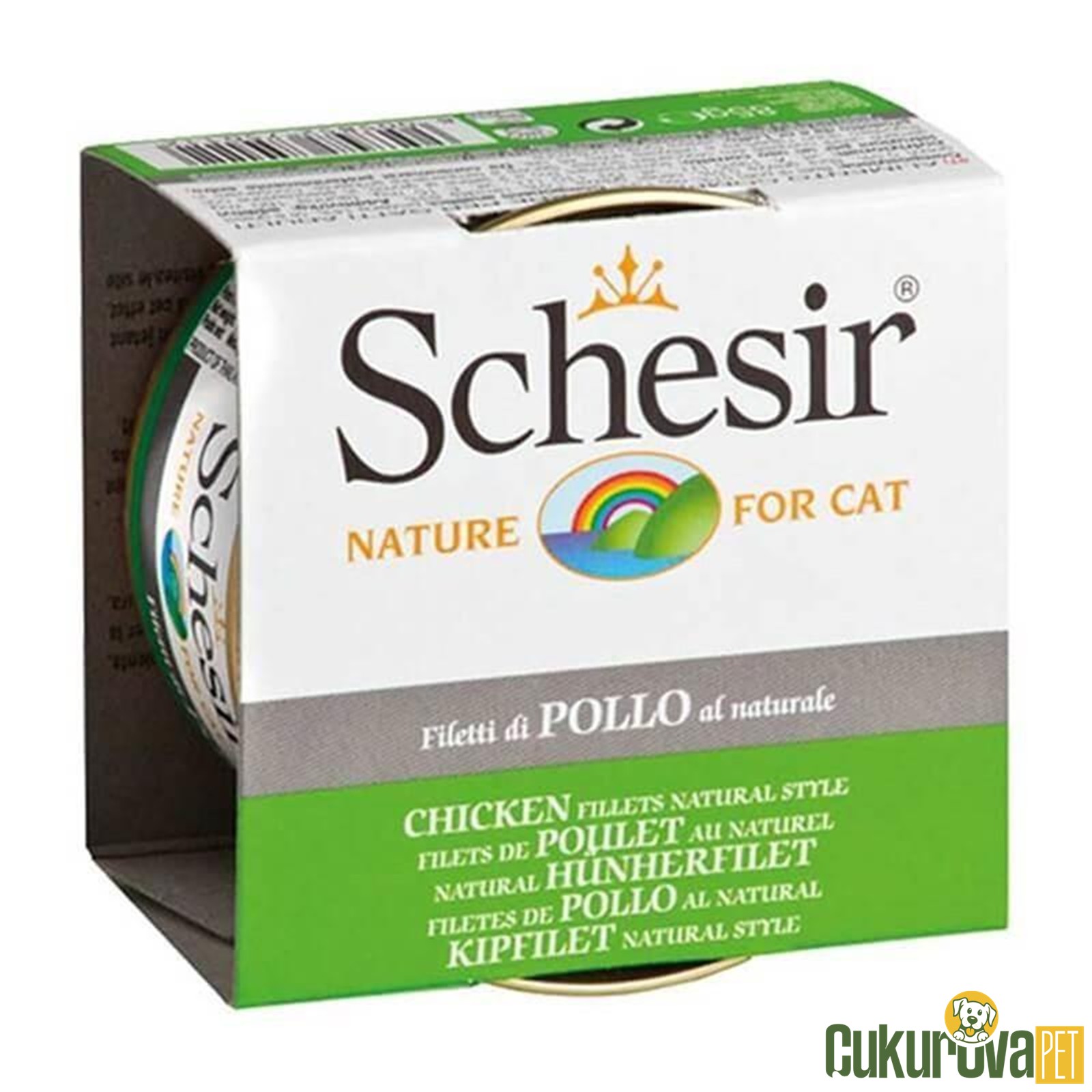 Schesir Tavuk Fi̇leto Soslu Kedi̇ Konservesi̇ - 85 Gr