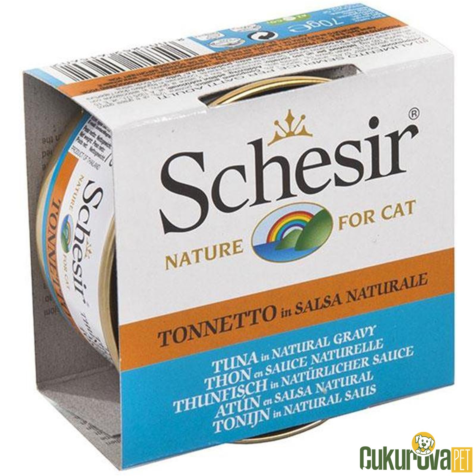 Schesir Soslu Ton Balıklı Kedi̇ Konservesi̇ - 70 Gr