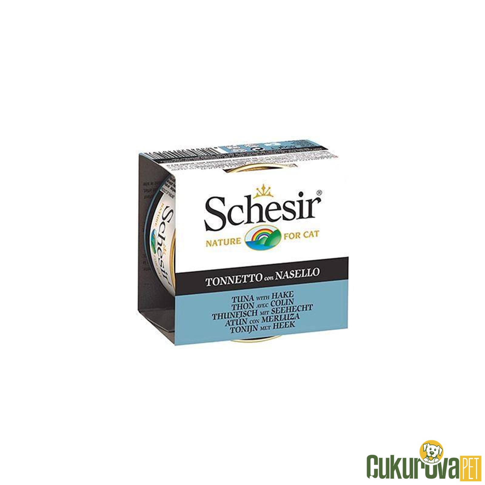 Schesir Ton Balıklı Ve Yosunlu Kedi̇ Konservesi̇ - 85 Gr
