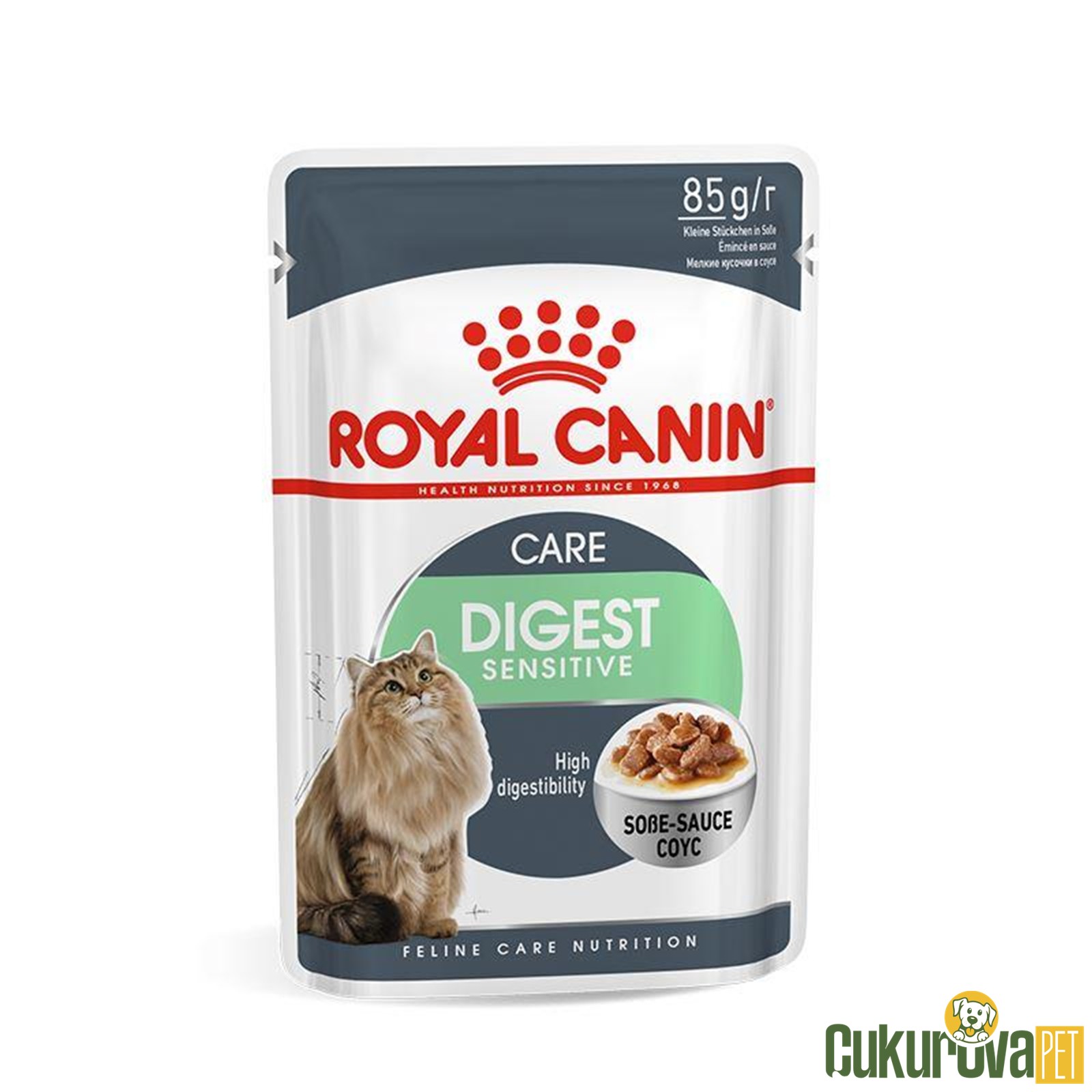 Royal Canin Digest Sensitive Sos İçinde Yetişkin Kedi Yaş Maması 85 Gr