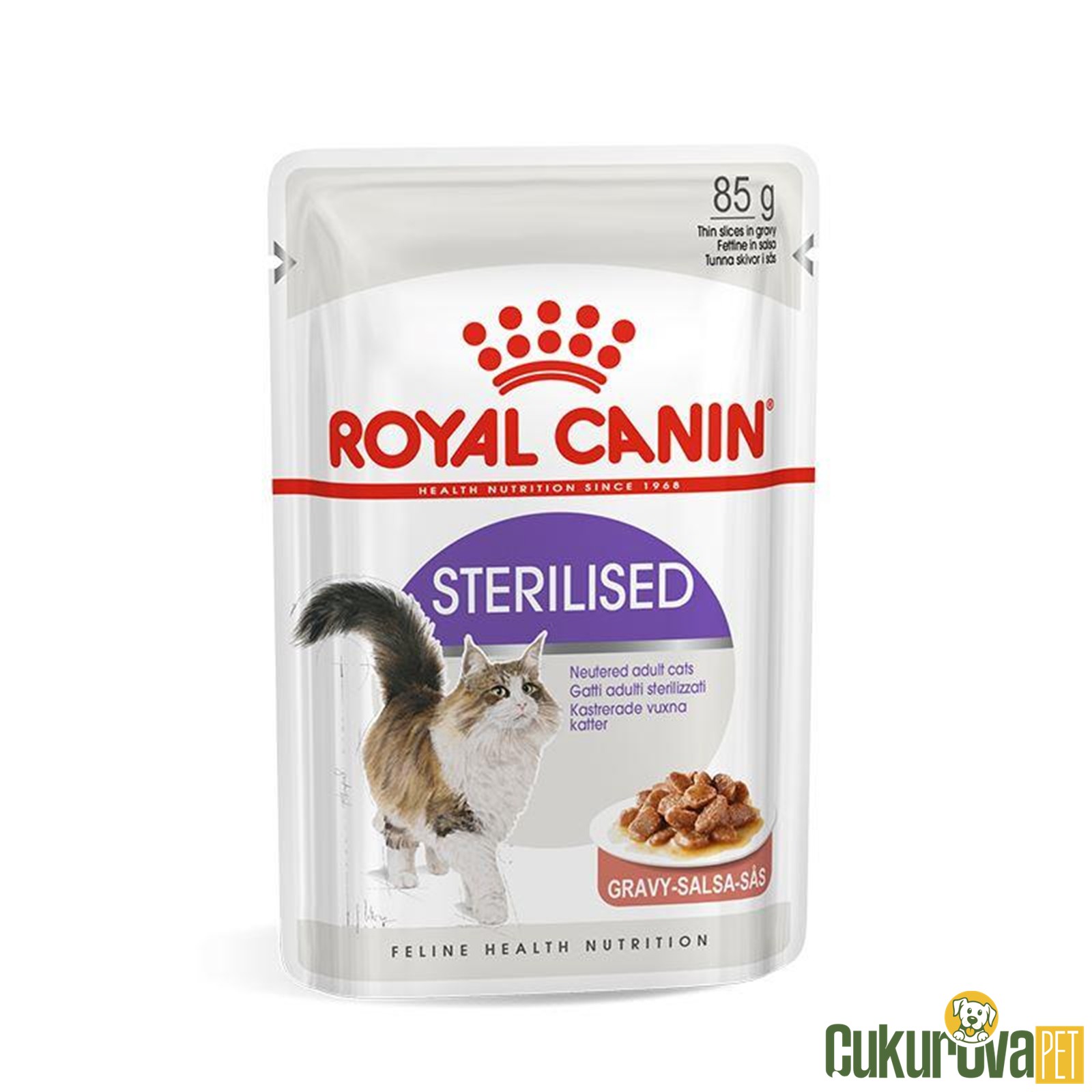 Royal Canin Sos İçinde Kısırlaştırılmış Kedi Yaş Maması 85 Gr