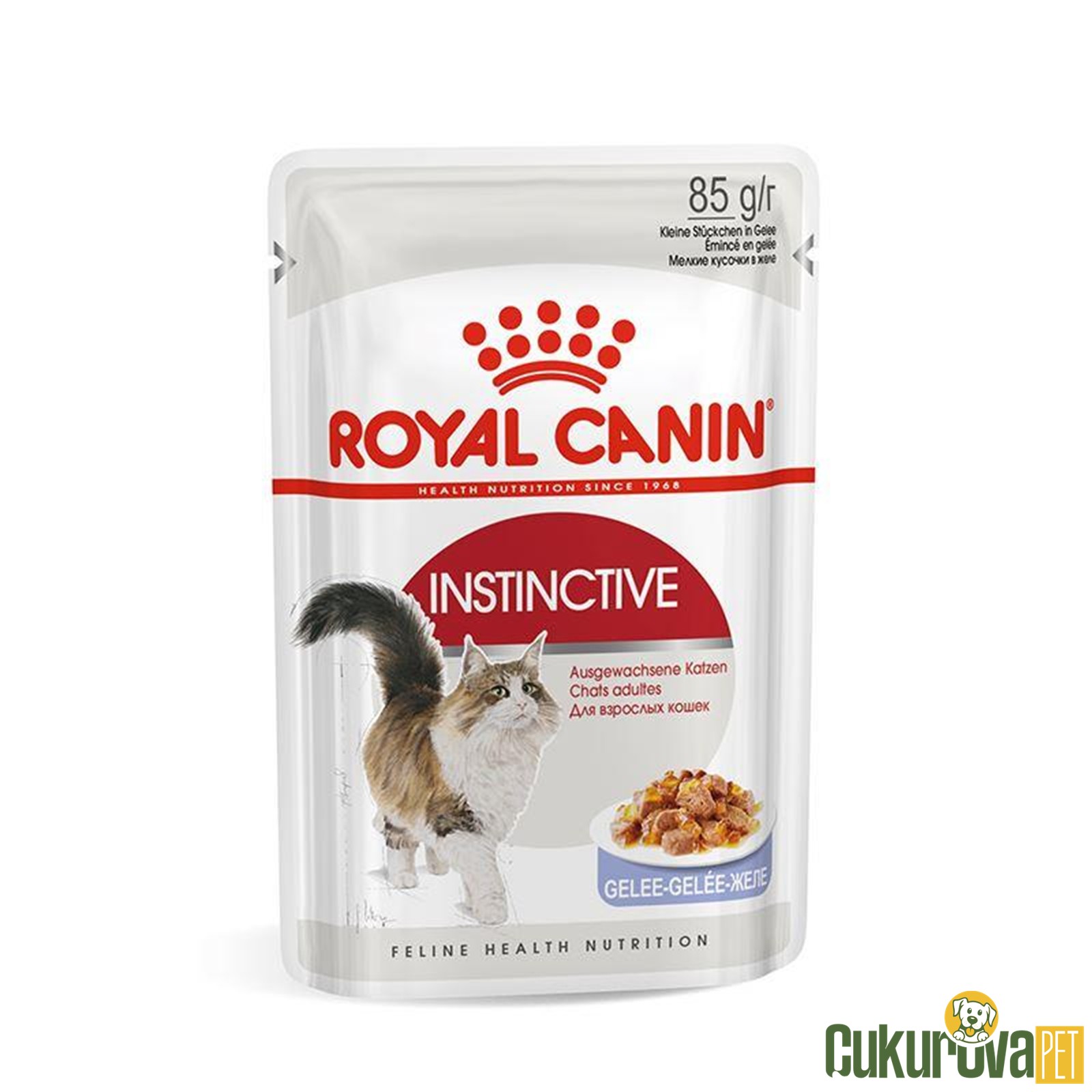 Royal Canin Instince Jelly Yetişkin Kedi Yaş Maması 85 Gr