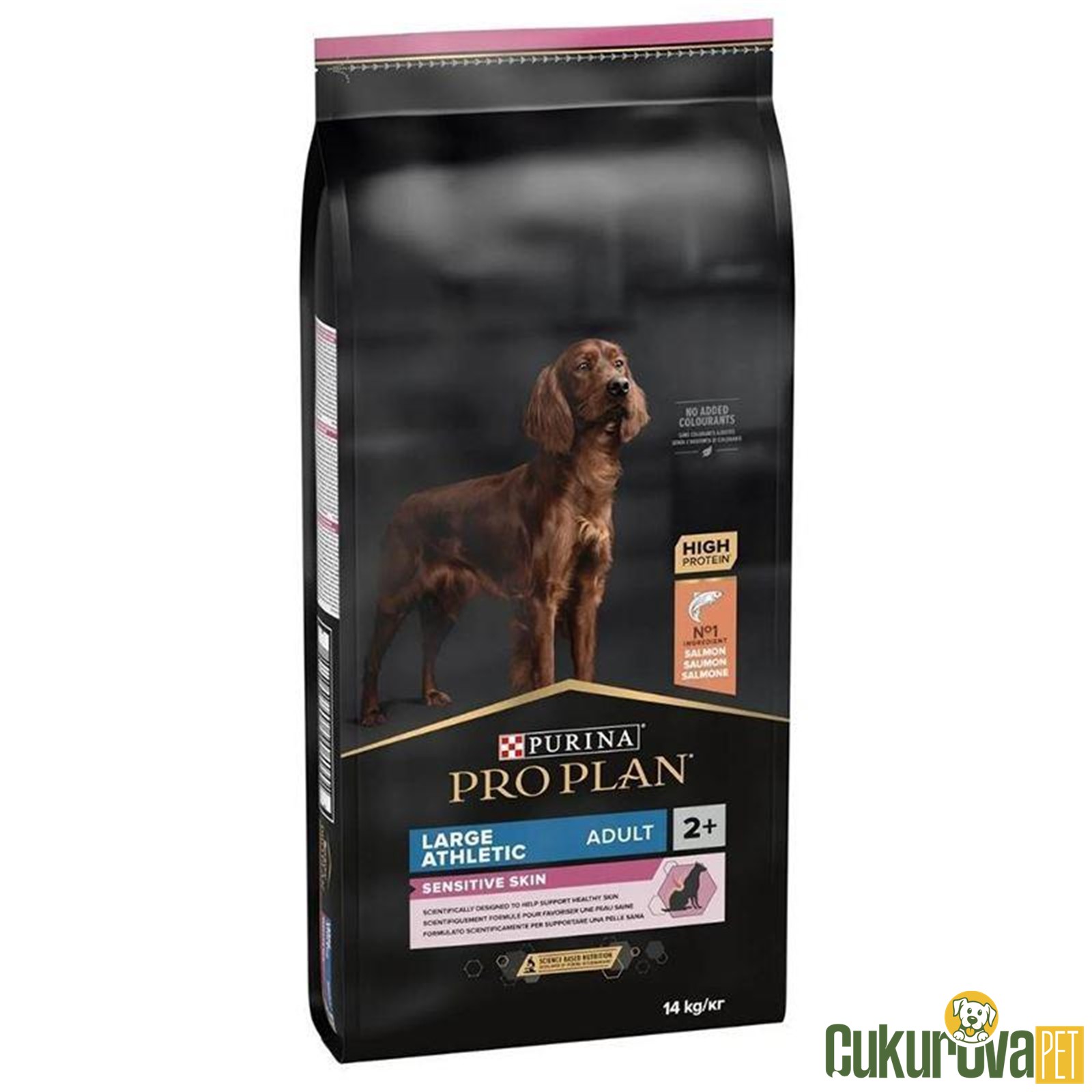 Pro Plan Large Athletic Adult Sensitive Skin Somonlu Ve Pirinçli Yetişkin Köpek Maması 14 Kg