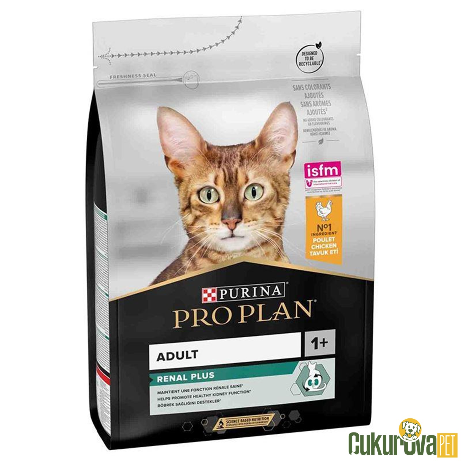 Pro Plan Renal Plus Tavuklu Ve Pirinçli Yetişkin Kedi Maması 3 Kg