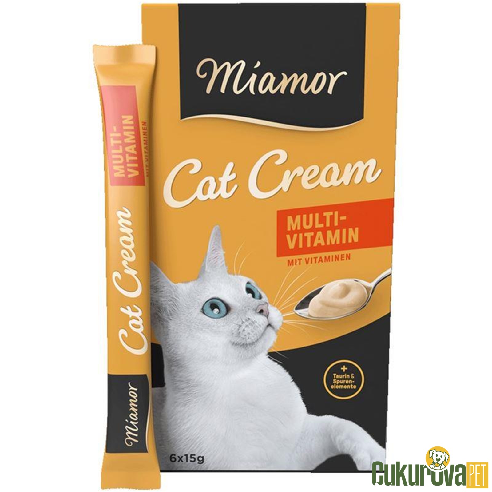 Miamor Cream Multi̇vi̇tami̇n Kedi̇ Ödülü 6 x 15 Gr