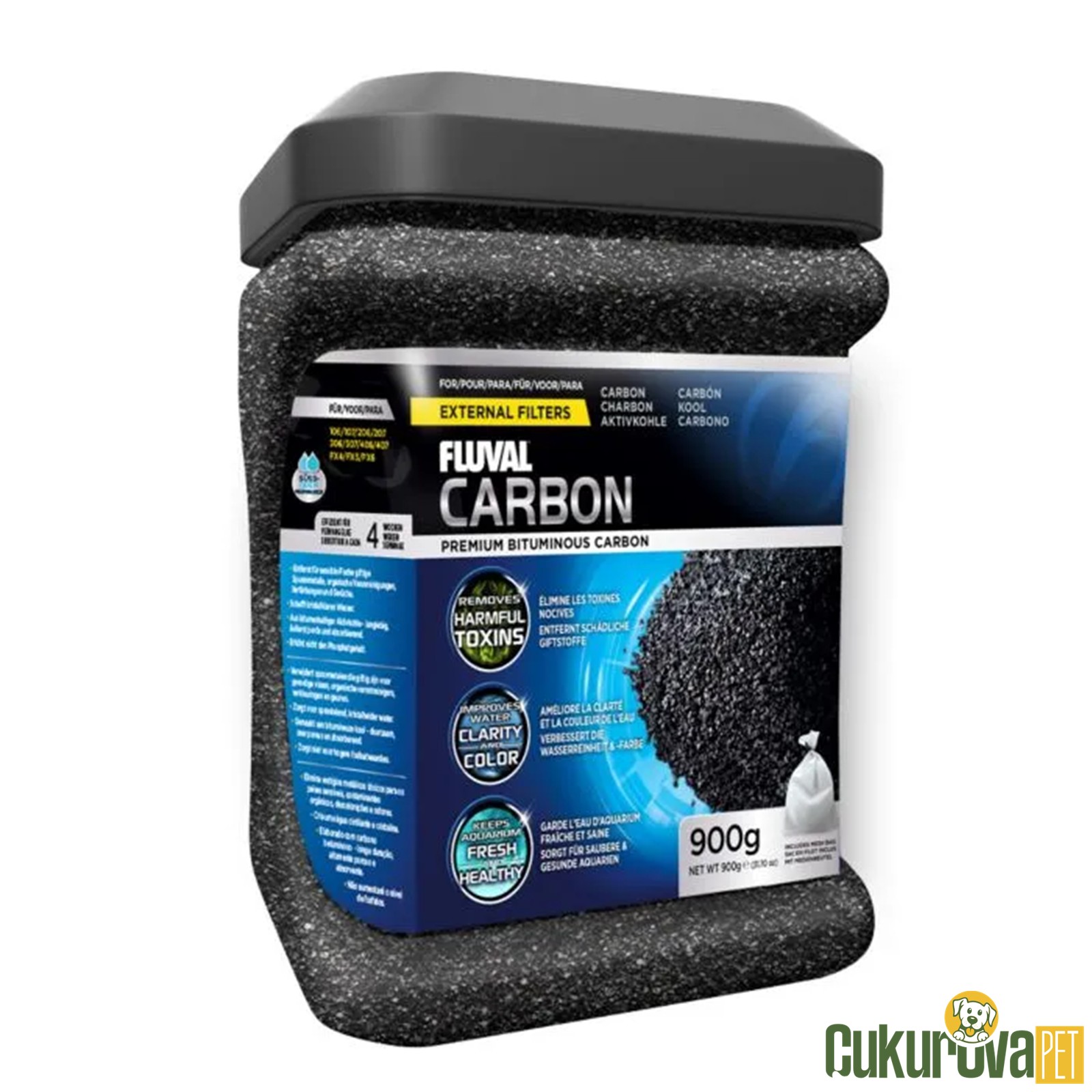 Fluval Hi Grade Karbon 900 Gr