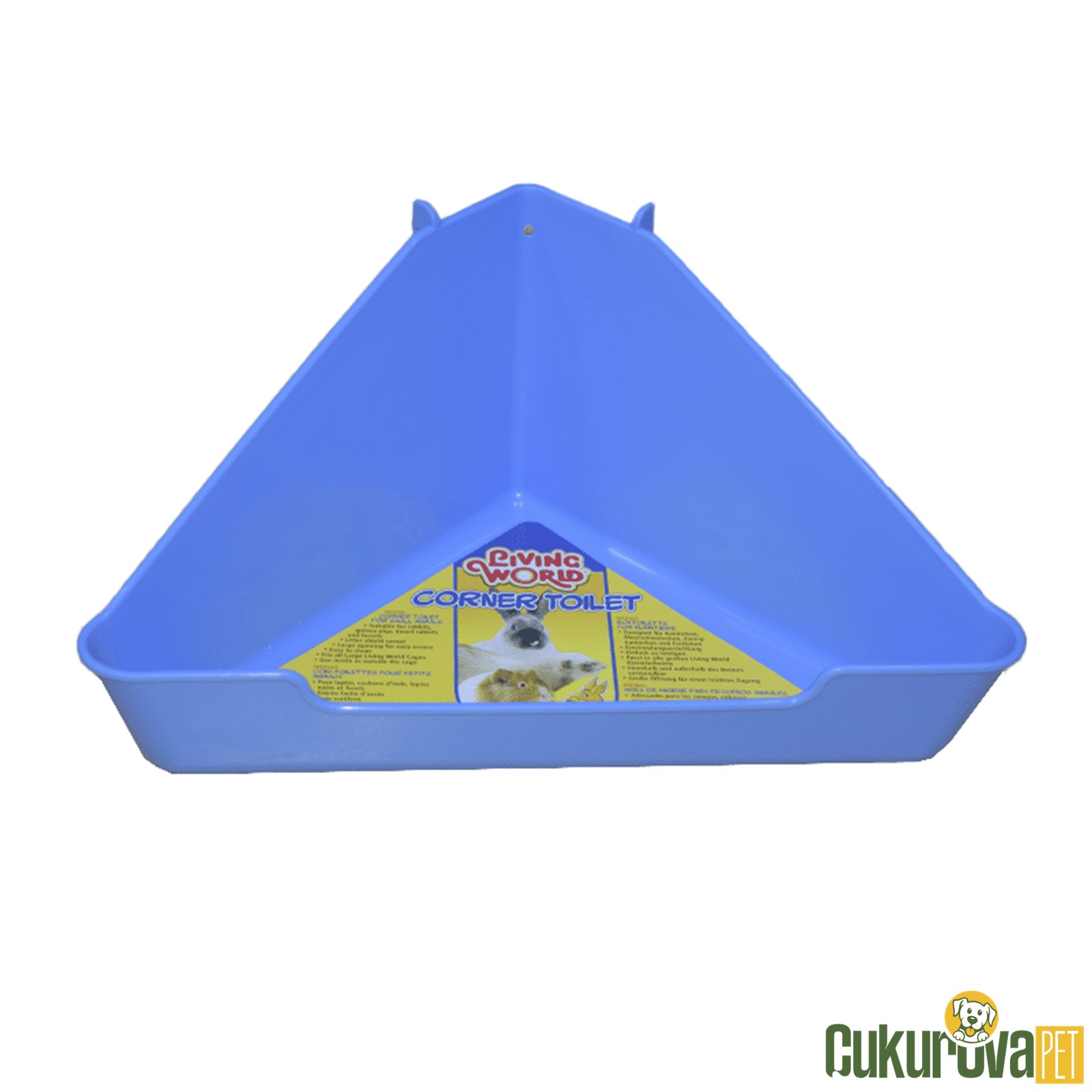 Living World Kemi̇rgen Tuvaleti Üçgen Mavi