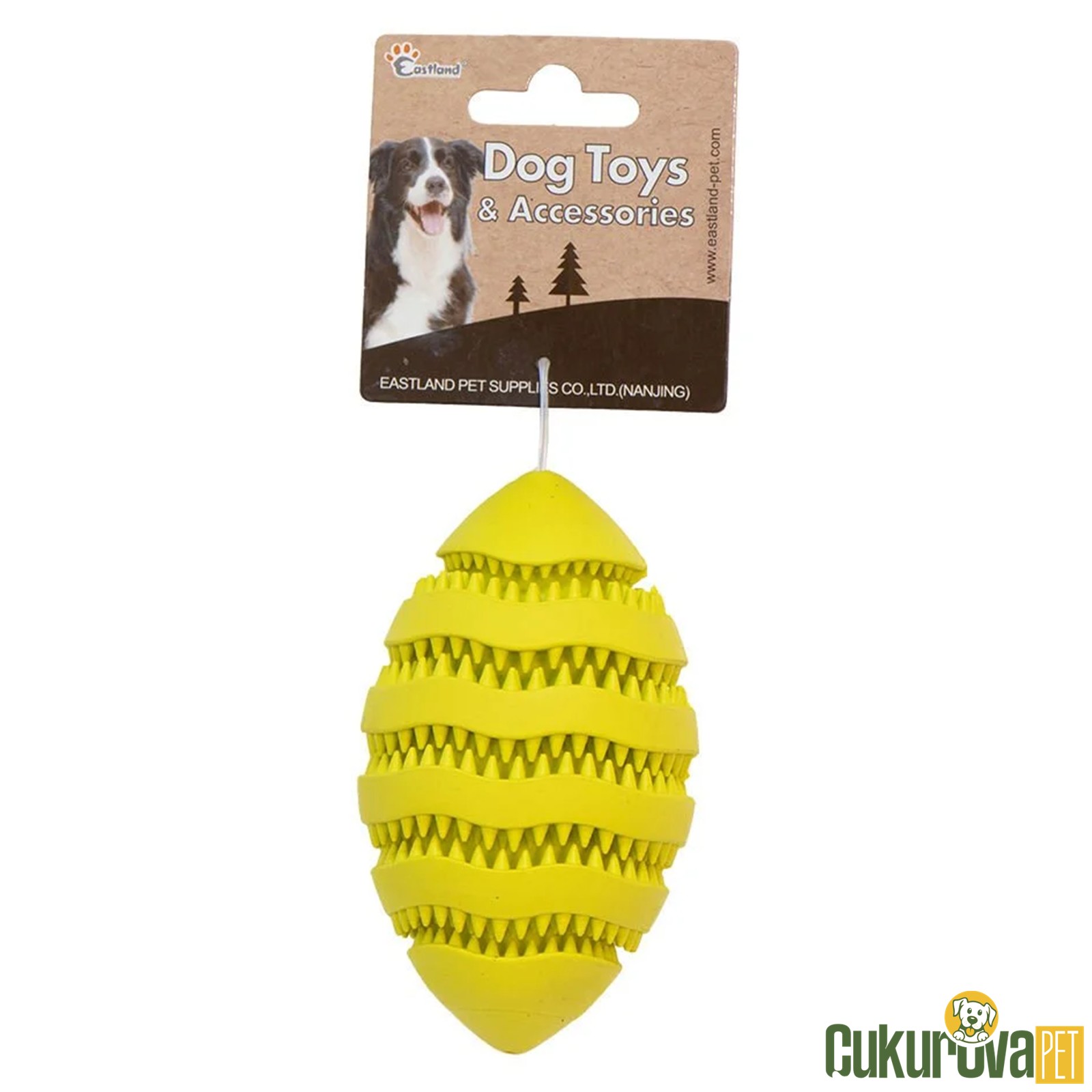 Eastland Köpek Oyuncaği Ödül Hazneli Öten Top 11 Cm