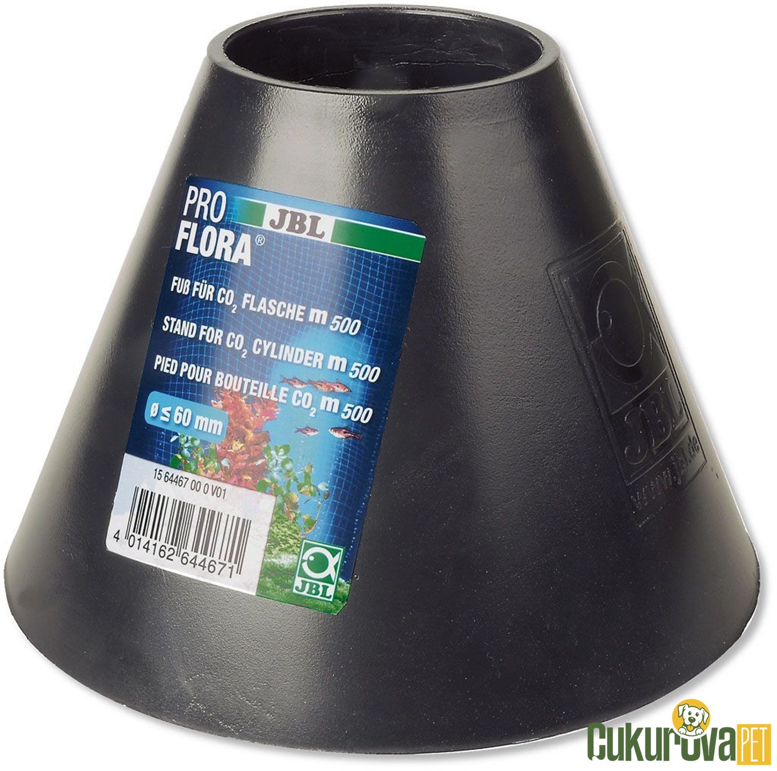 JBL ProFlora Ayak 2 CO2-Besleme tüpü 500 Gr