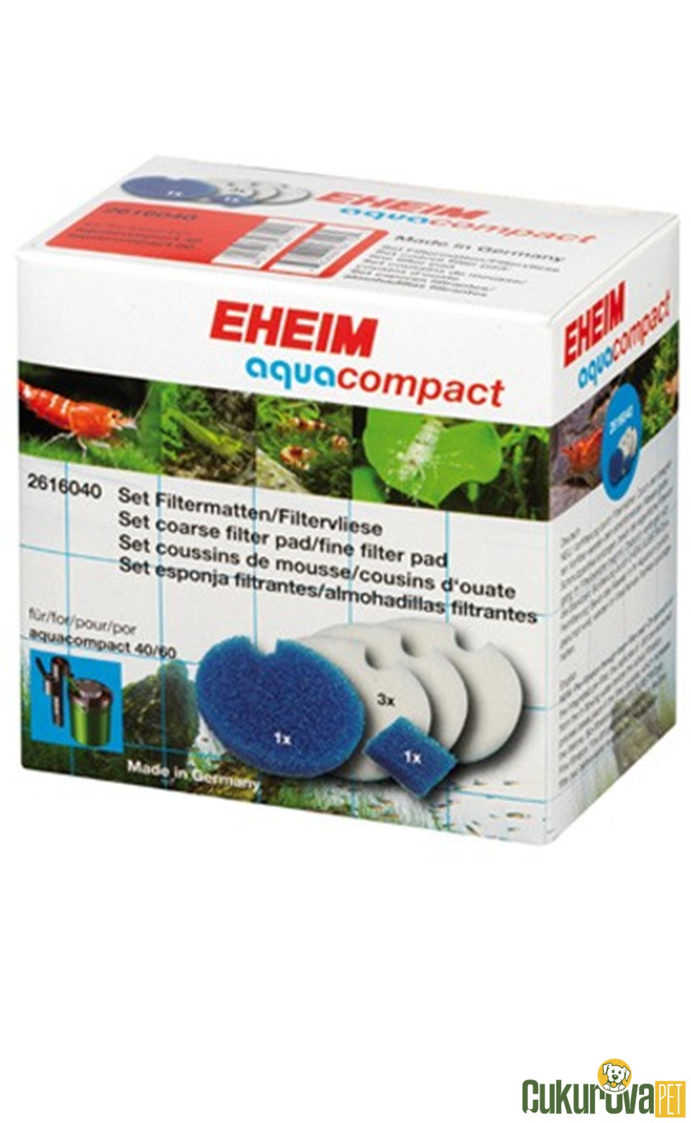 Eheim Aquacompact Sünger Set