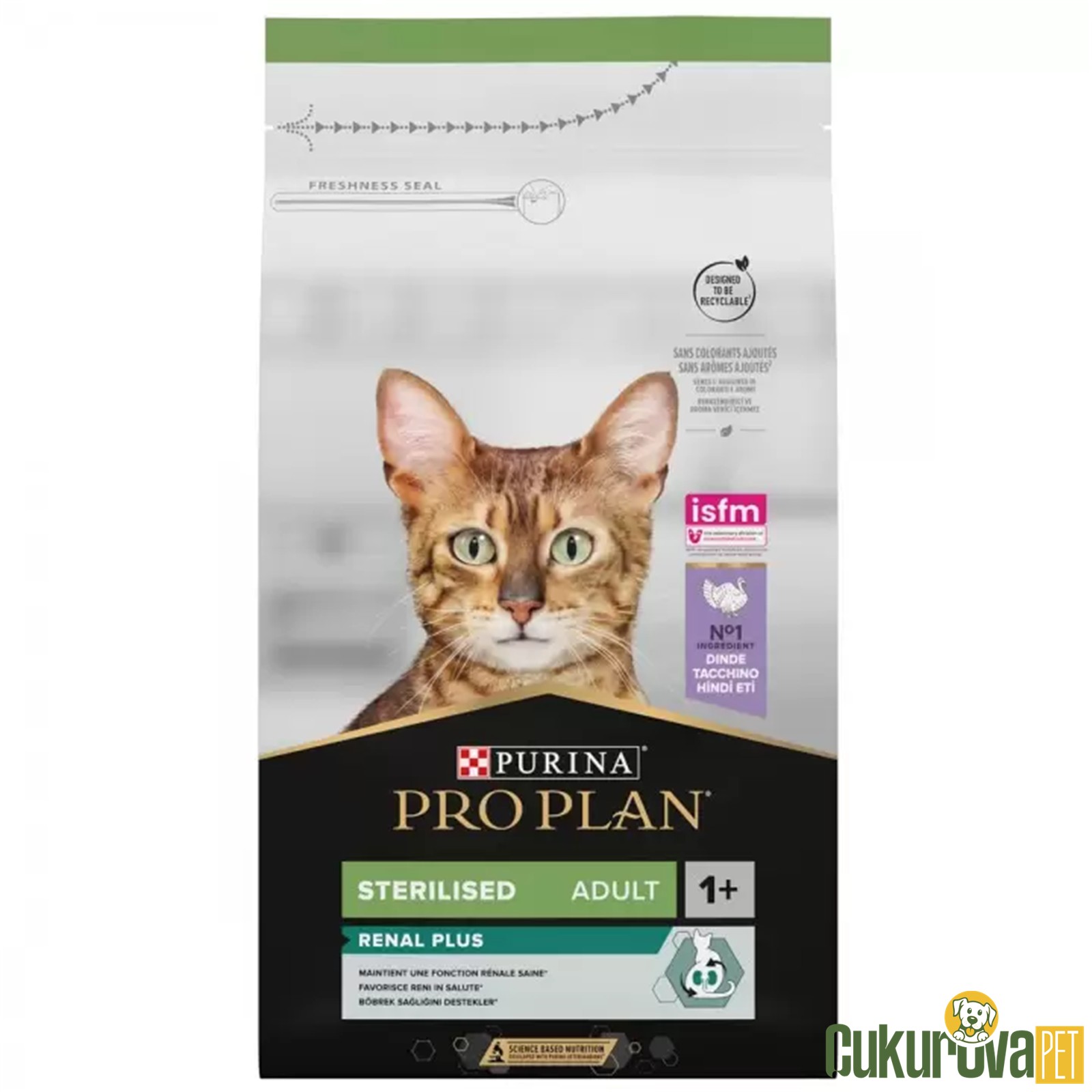 Pro Plan Renal Plus Sterilised Hindili Kısırlaştırılmış Kedi Maması 1.5 Kg