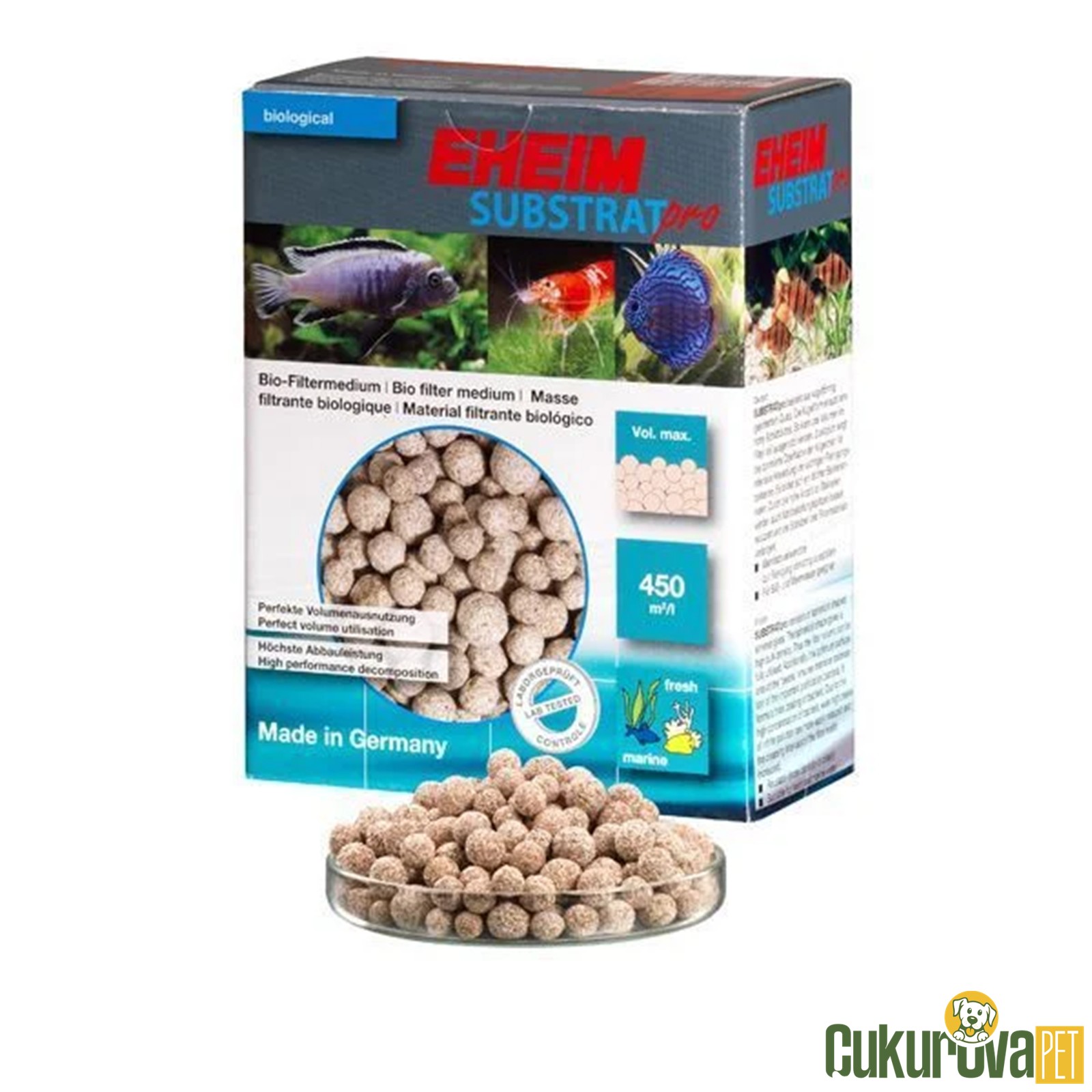 Eheim Substrat Pro 1 L - 720 Gr Fi̇ltre Malzemesi̇