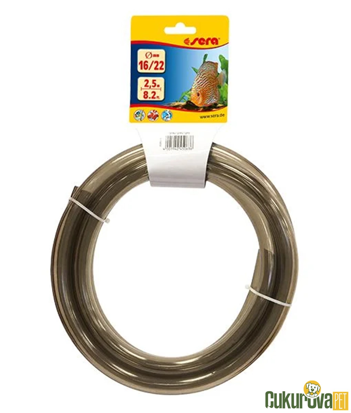 Sera Yedek Parça Dış Fi̇ltre Hortumu Gri̇ 16 / 22 - 2.5 Metre