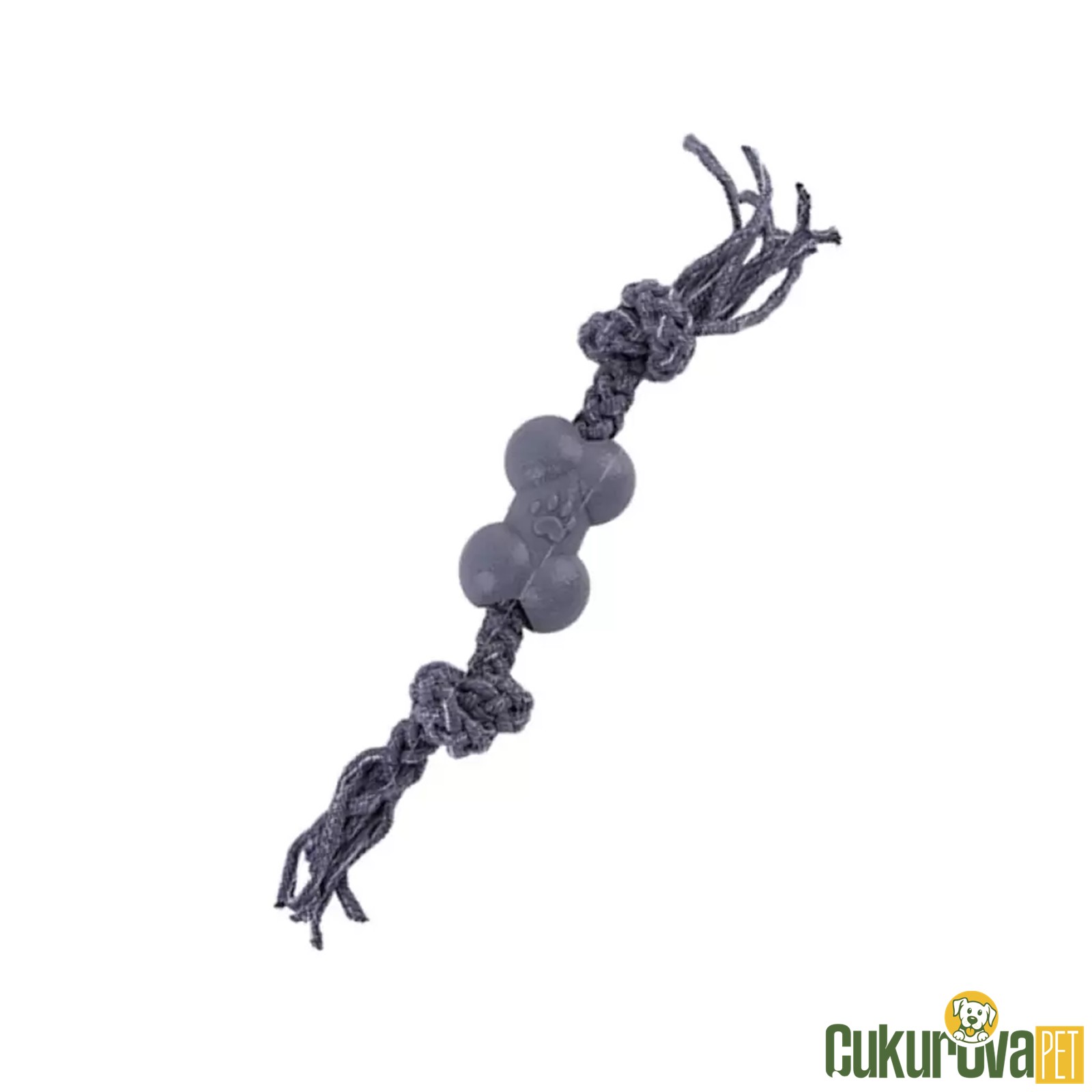 Eastland Kemik Şeklinde İpli Köpek Oyuncağı 28 Cm