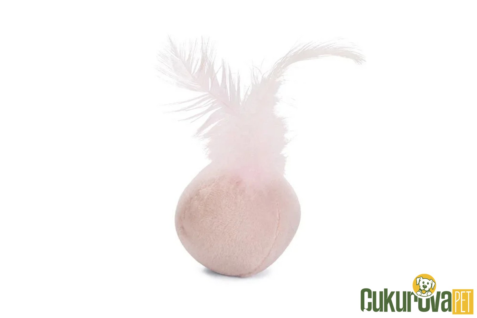 Beeztees Peluş Tüylü Yavru Kedi̇ Oyuncağı 5 Cm - Pembe