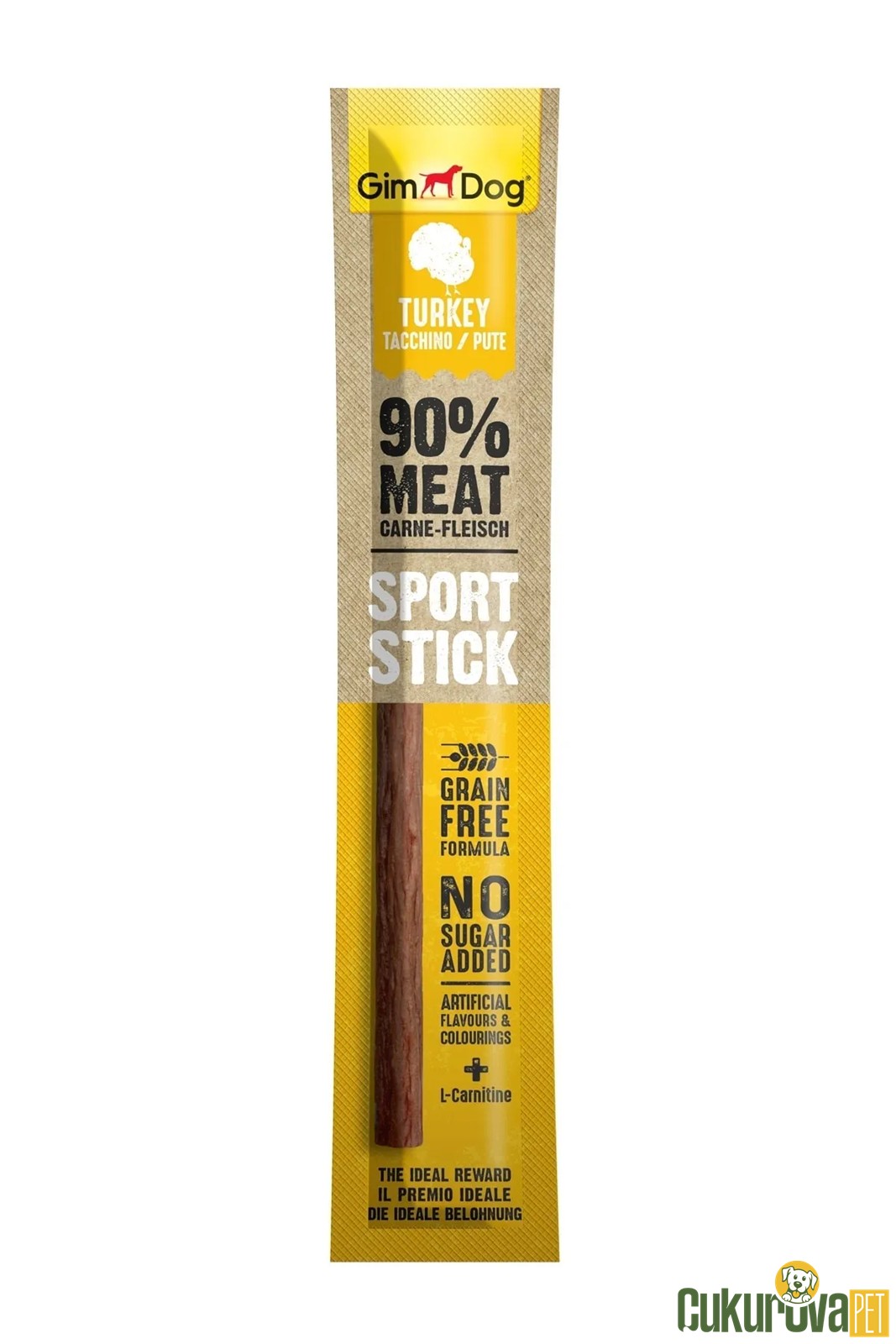 Gimdog Sport Sticks Hindi - L - Carnitinli Köpek Ödül Çubuğu 12 Gr