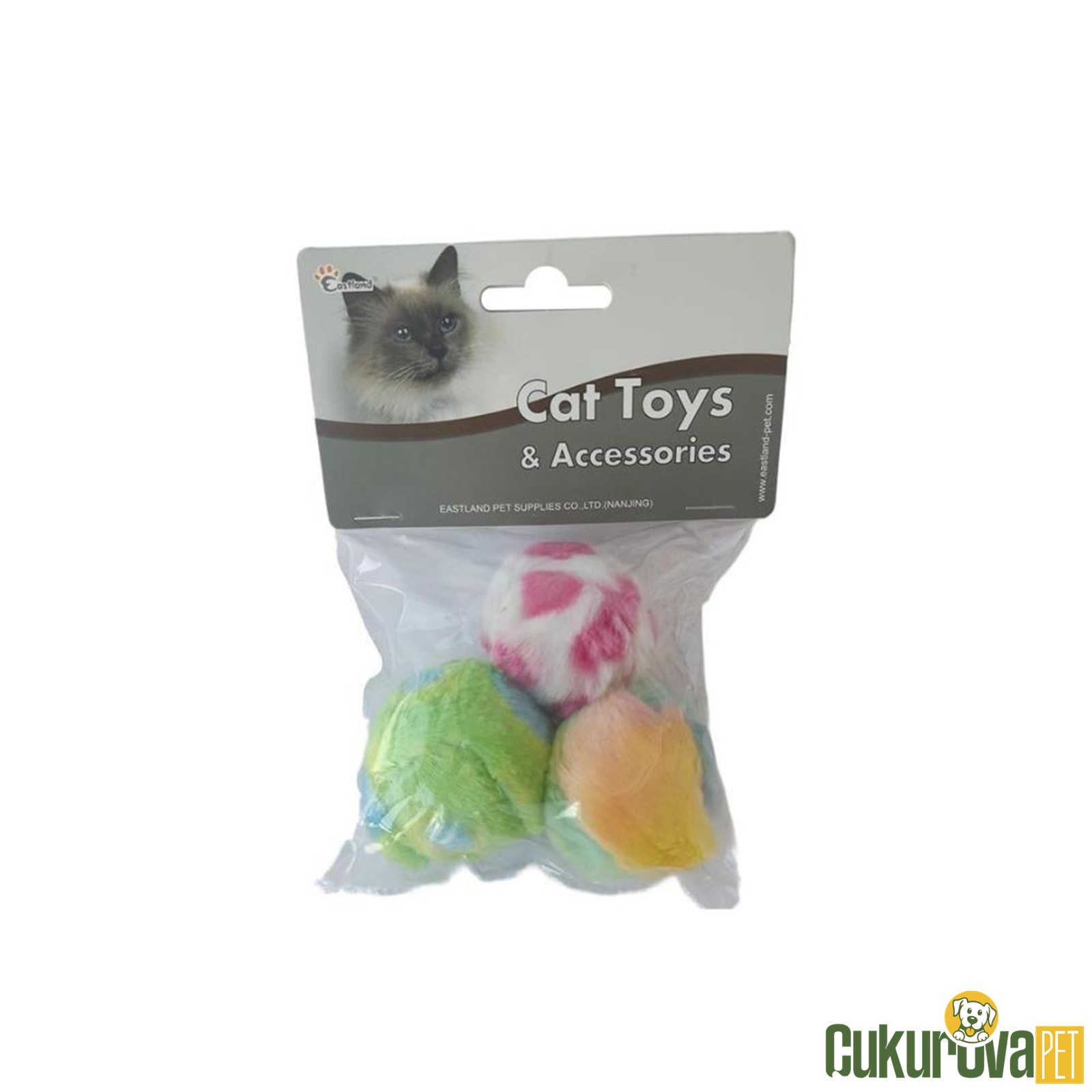 Eastland Peluş Top Kedi̇ Oyuncaği 4 Cm