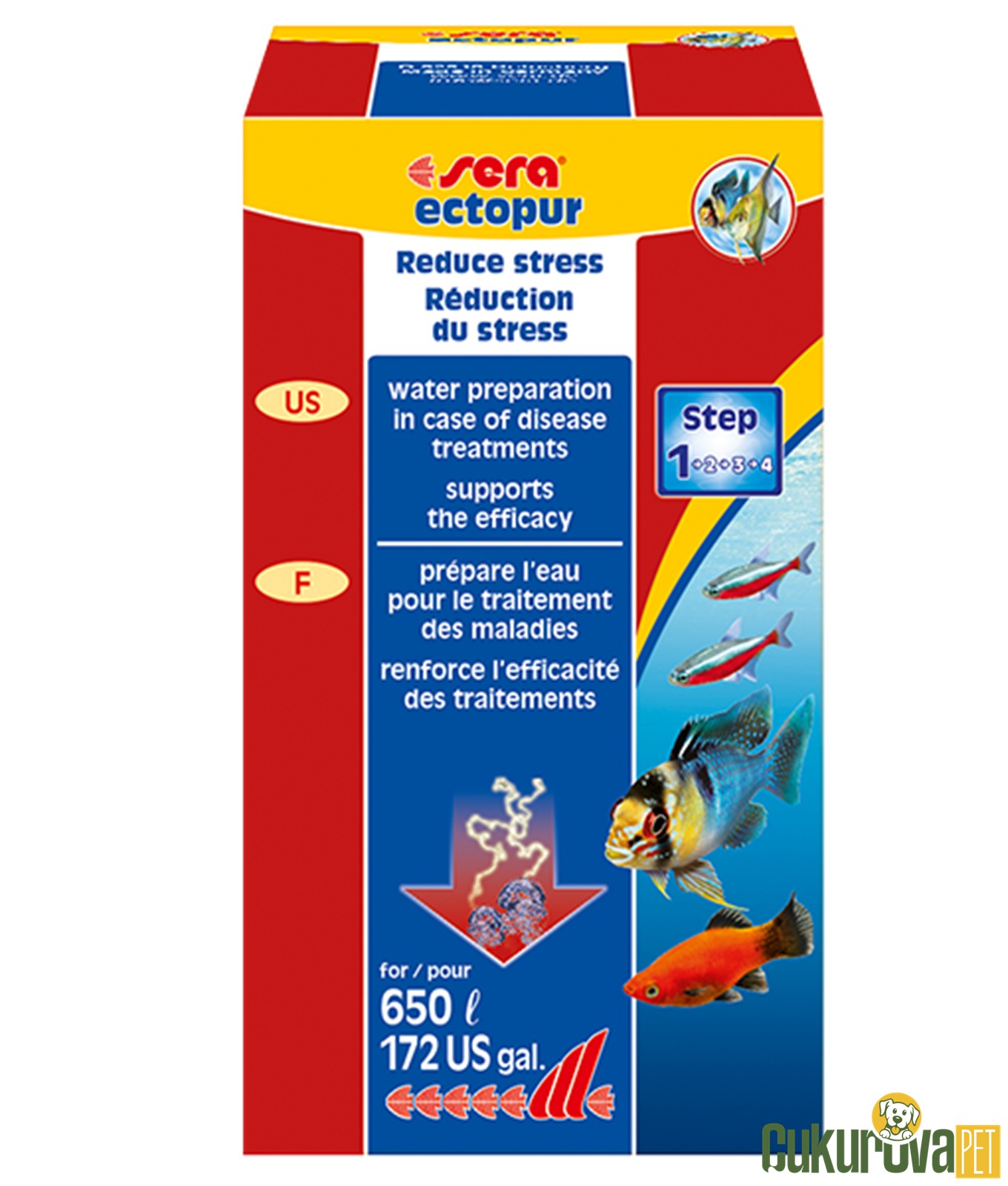 Sera Ectopur Stres Önleyici Balik İlacı 130 Gr