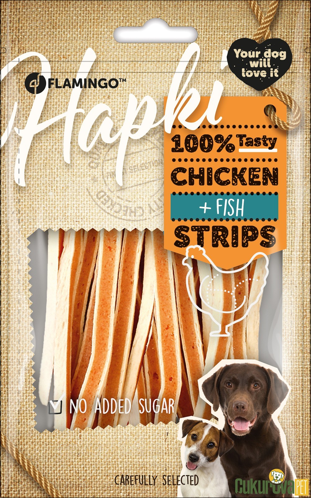 Flamingo Tavuklu Ve Balıklı Şeri̇t Köpek Ödül Maması 85 Gr