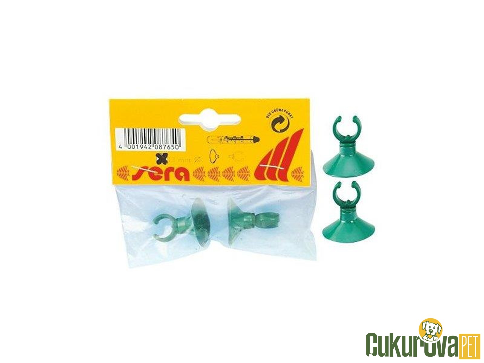 Sera Akvaryum Yedek Parça Vantuz 2'li̇ - 12 Mm