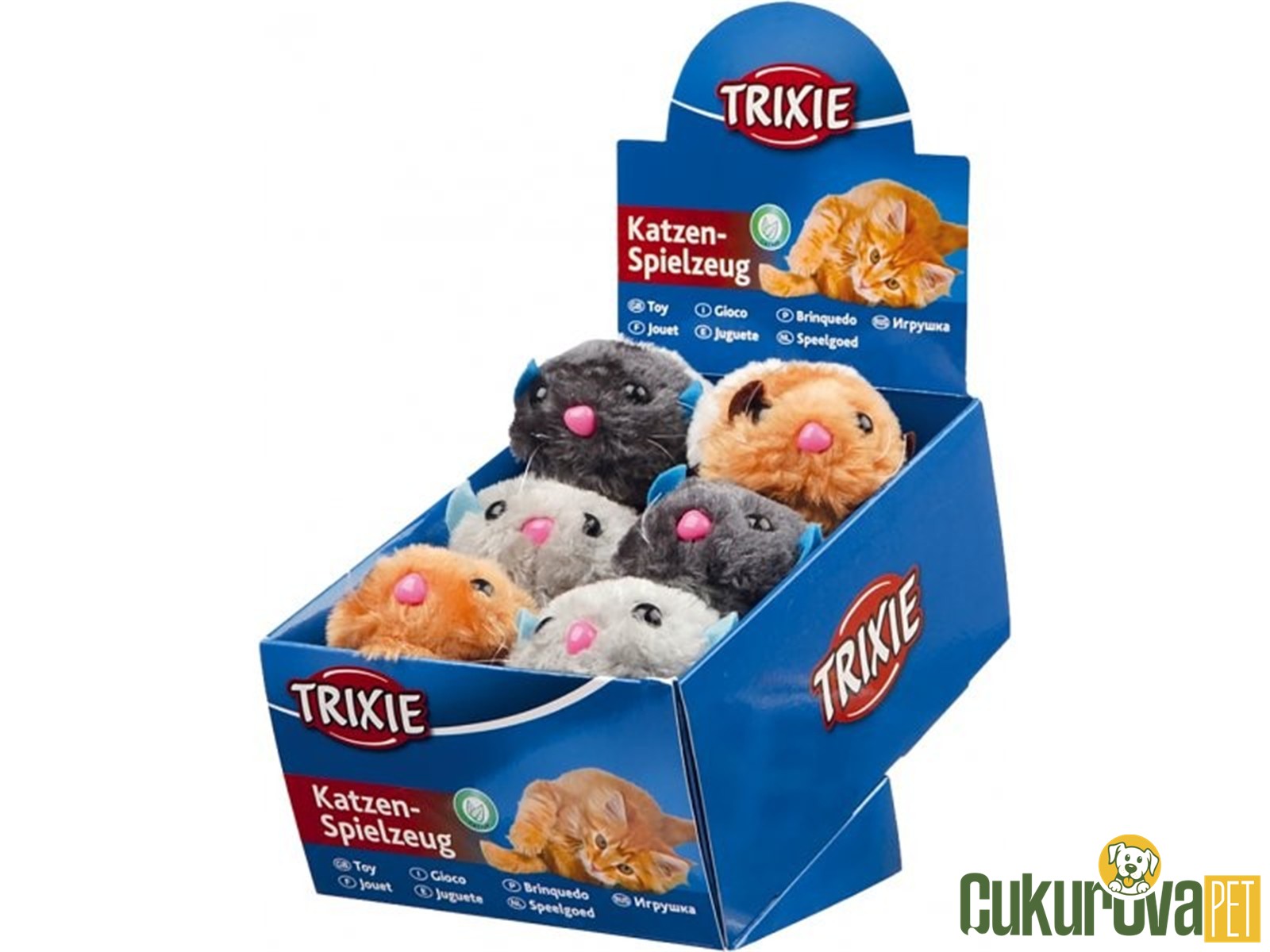 Trixie Kedi̇ Peluş Oyuncağı 7 - 10 Cm