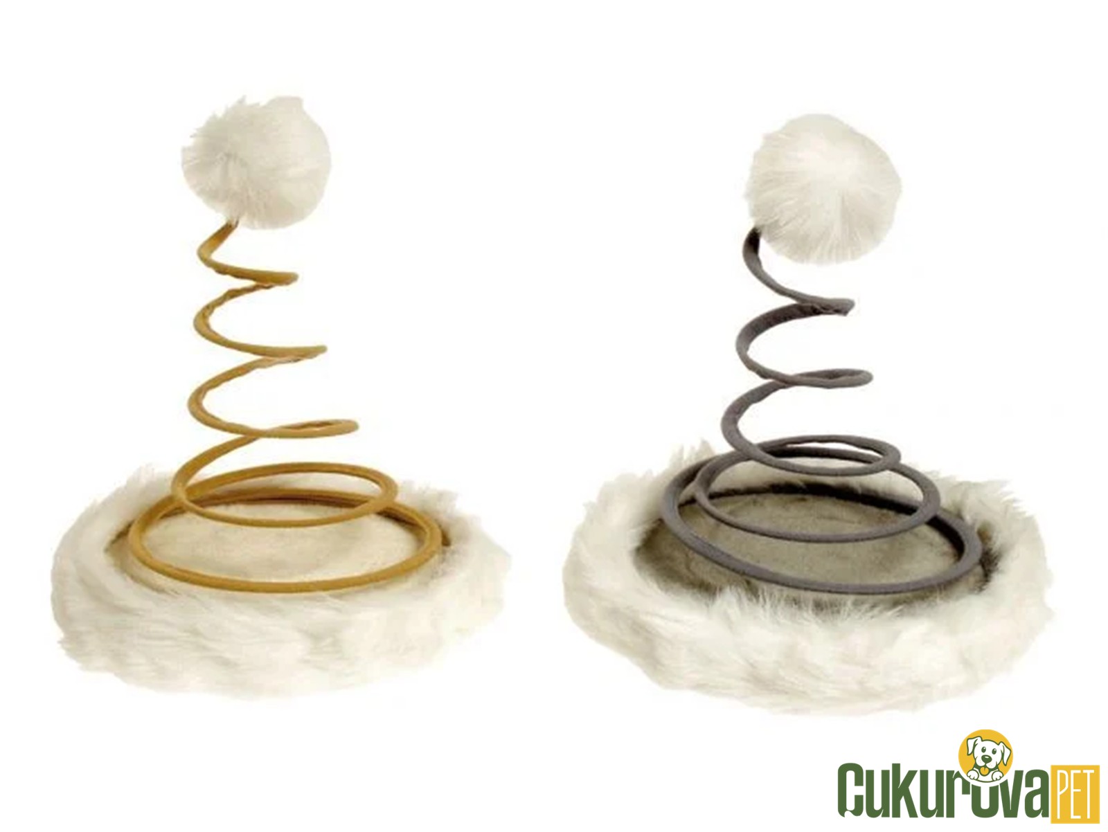 Karlie Yaylı Peluş Kedi̇ Oyuncağı 22 x 28 Cm