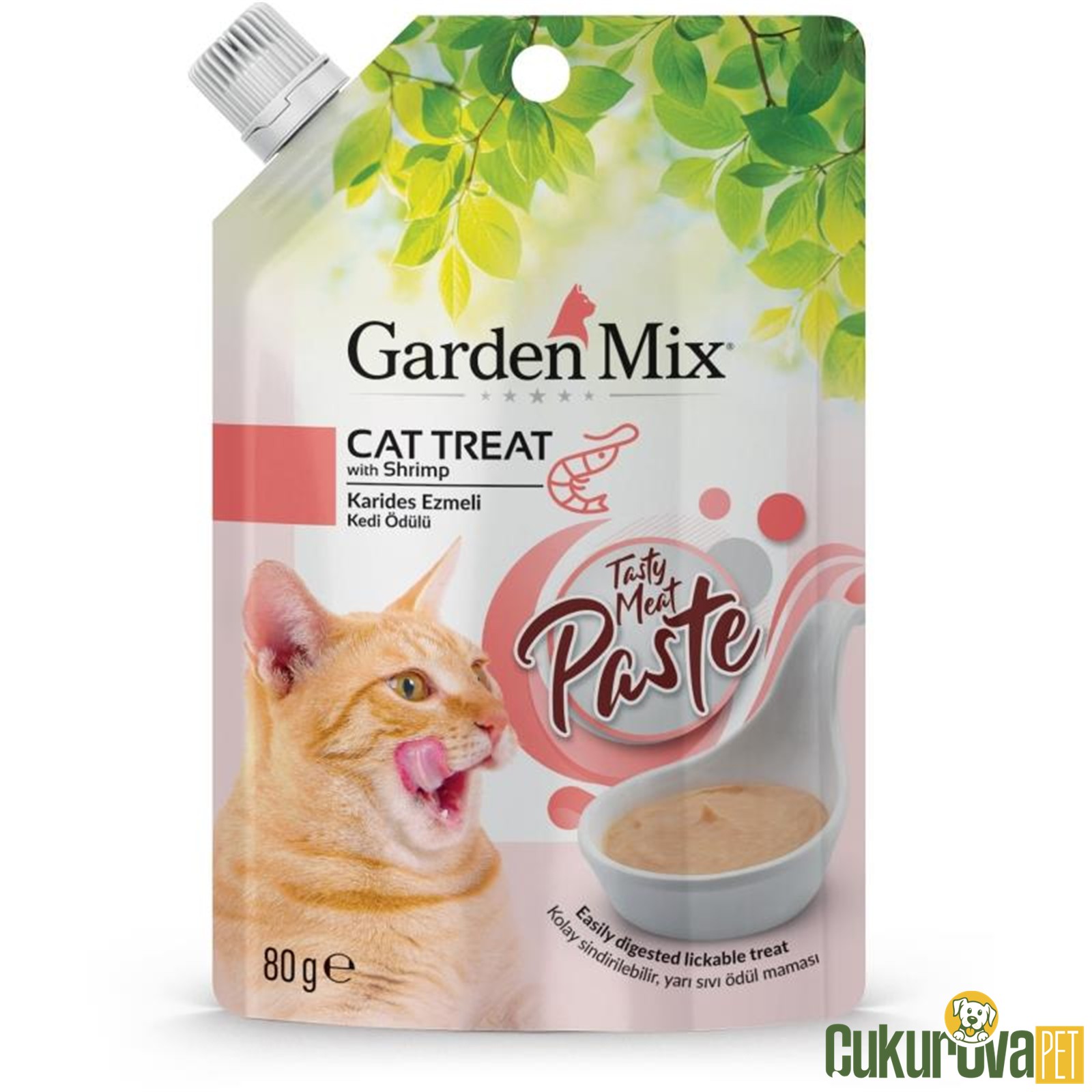 Gardenmix Tavuklu Ve Kari̇desli̇ Ezme Kedi̇ Ödül Maması 80 Gr