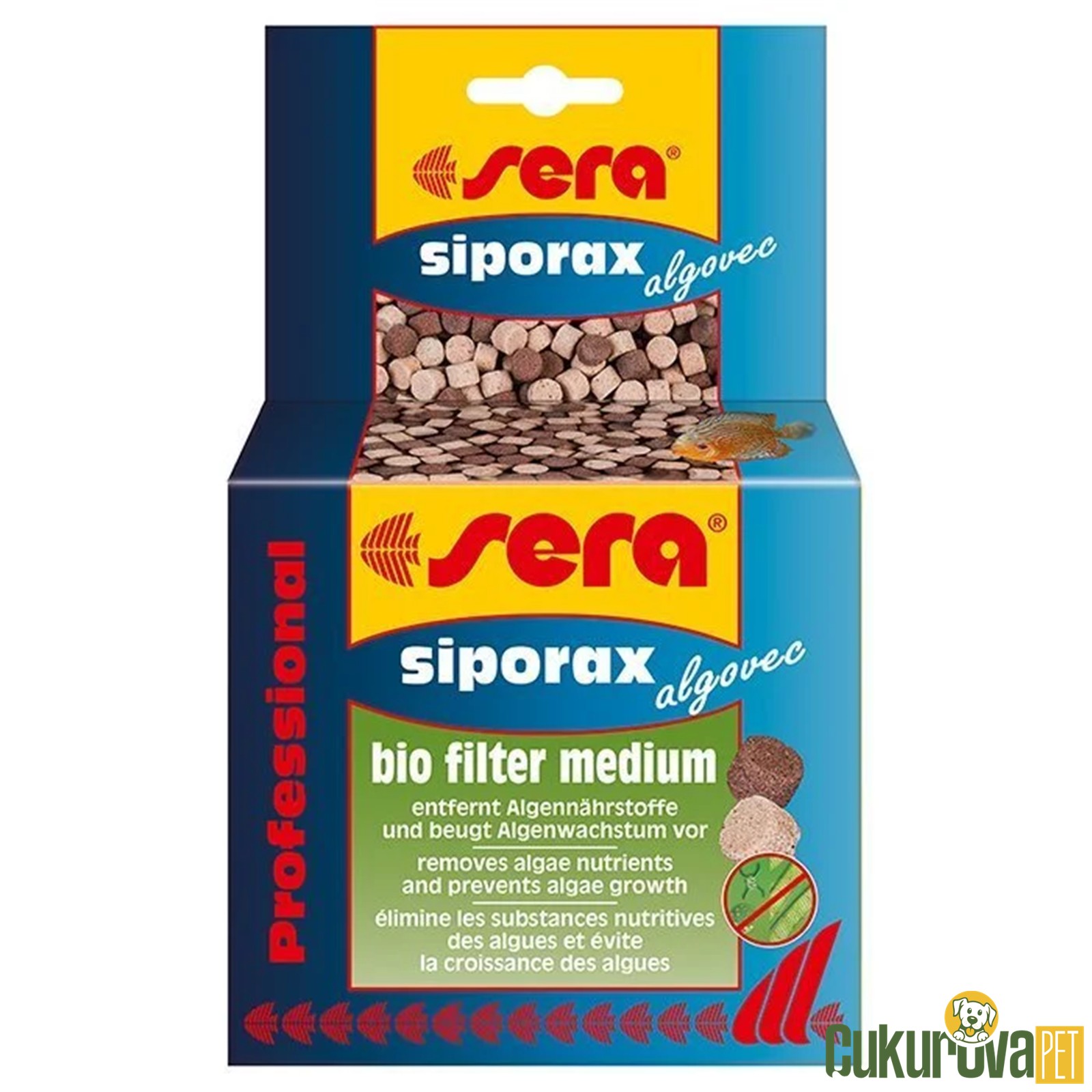 Sera Profesyonel Siporax Algovec 210 Gr