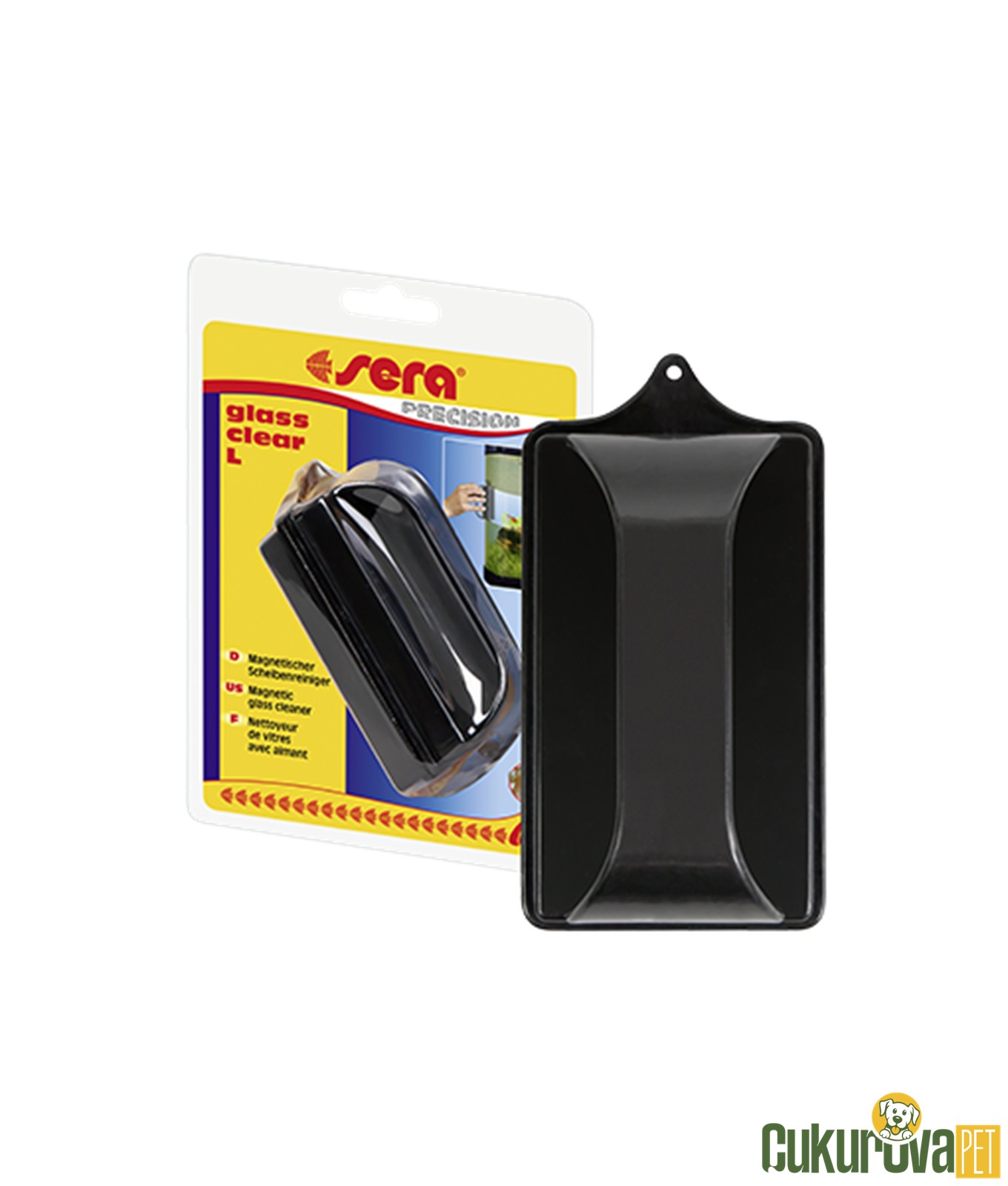 Sera Akvaryum Cam Temi̇zleme Si̇lecek Mıknatıslı L