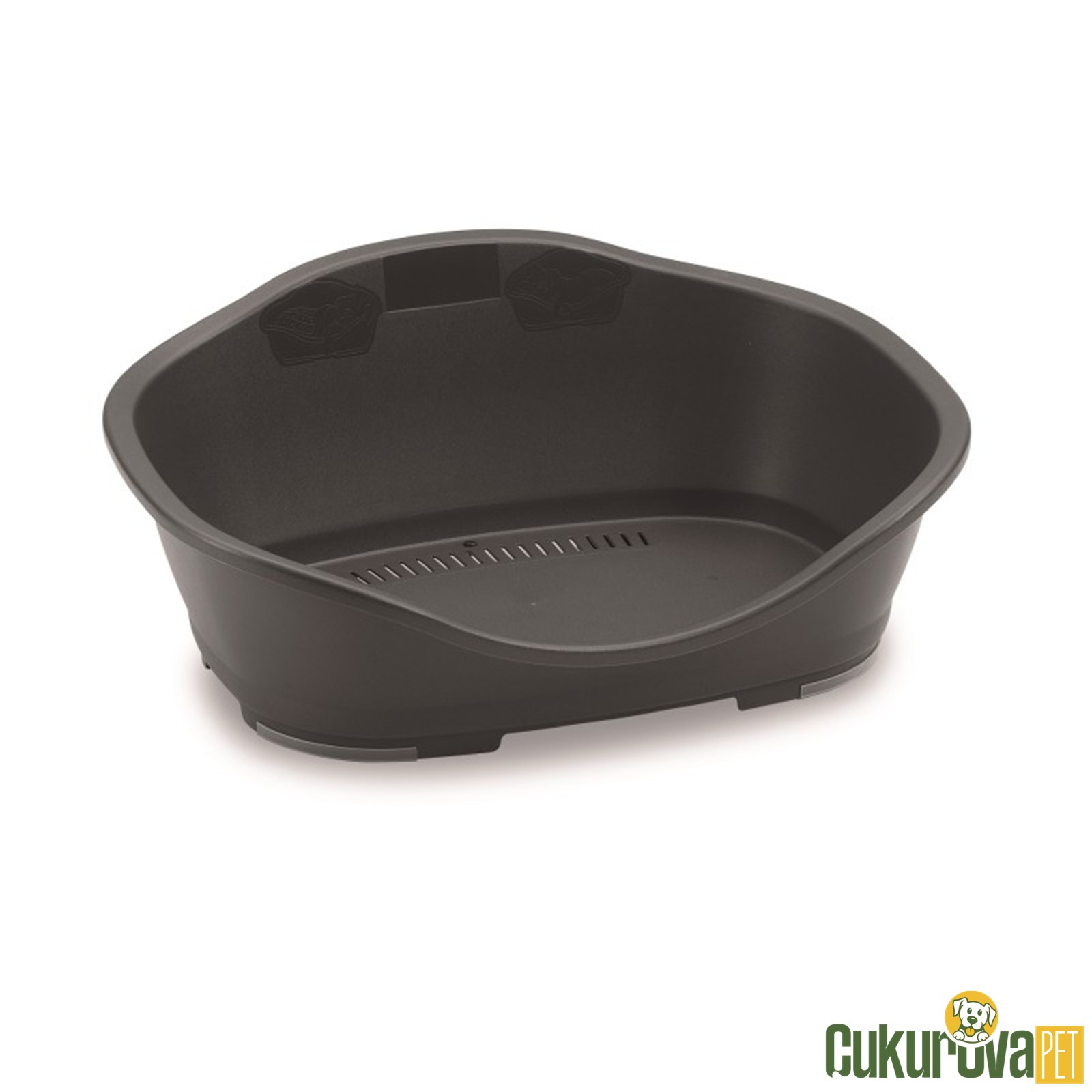 Stefanplast Sleeper 3 Kedi & Köpek Yatağı Koyu Gri 80.5 x 55 x 32 Cm