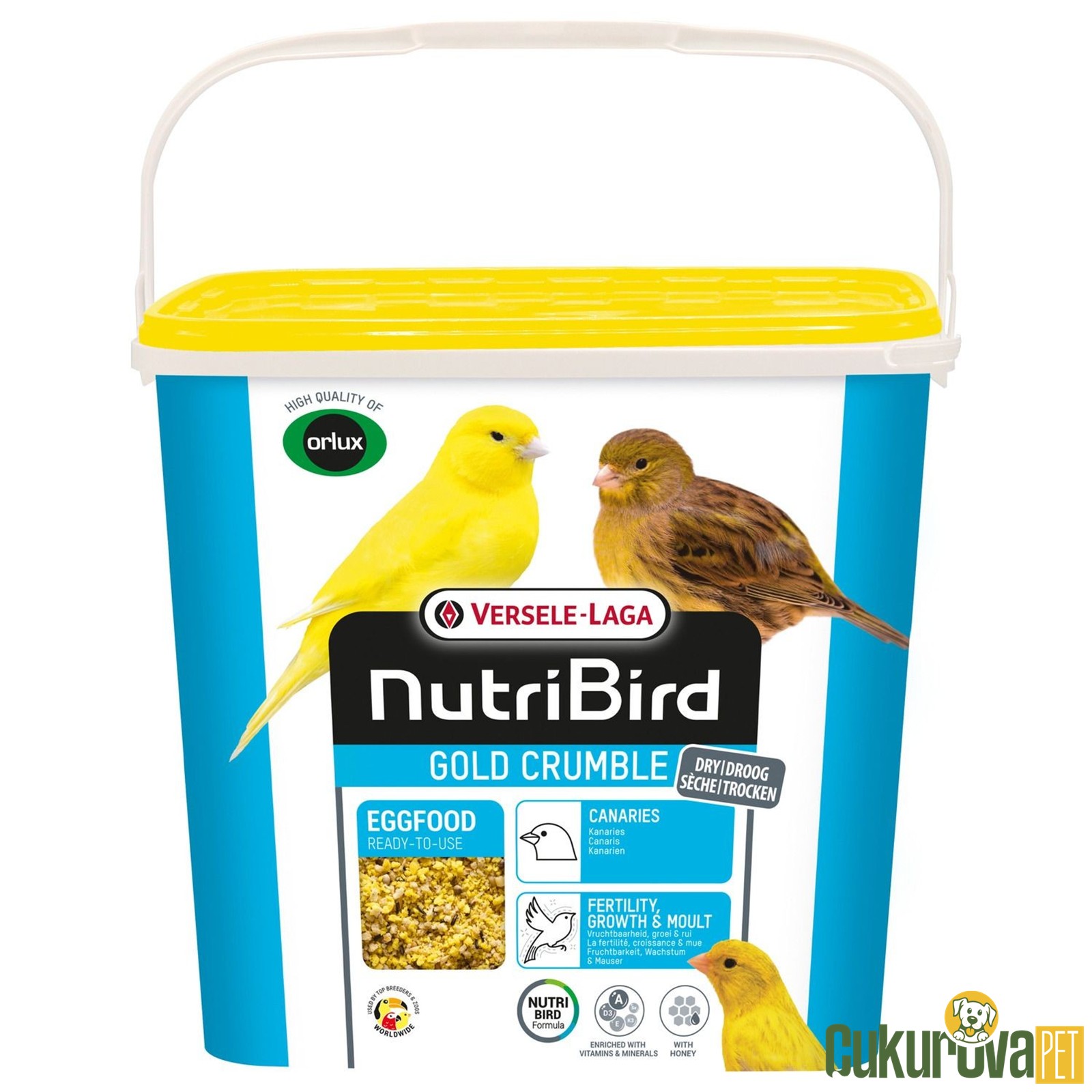 Versele Laga NutriBird Gold Crumble Canaries Kanarya Yumurta Maması 4 Kg