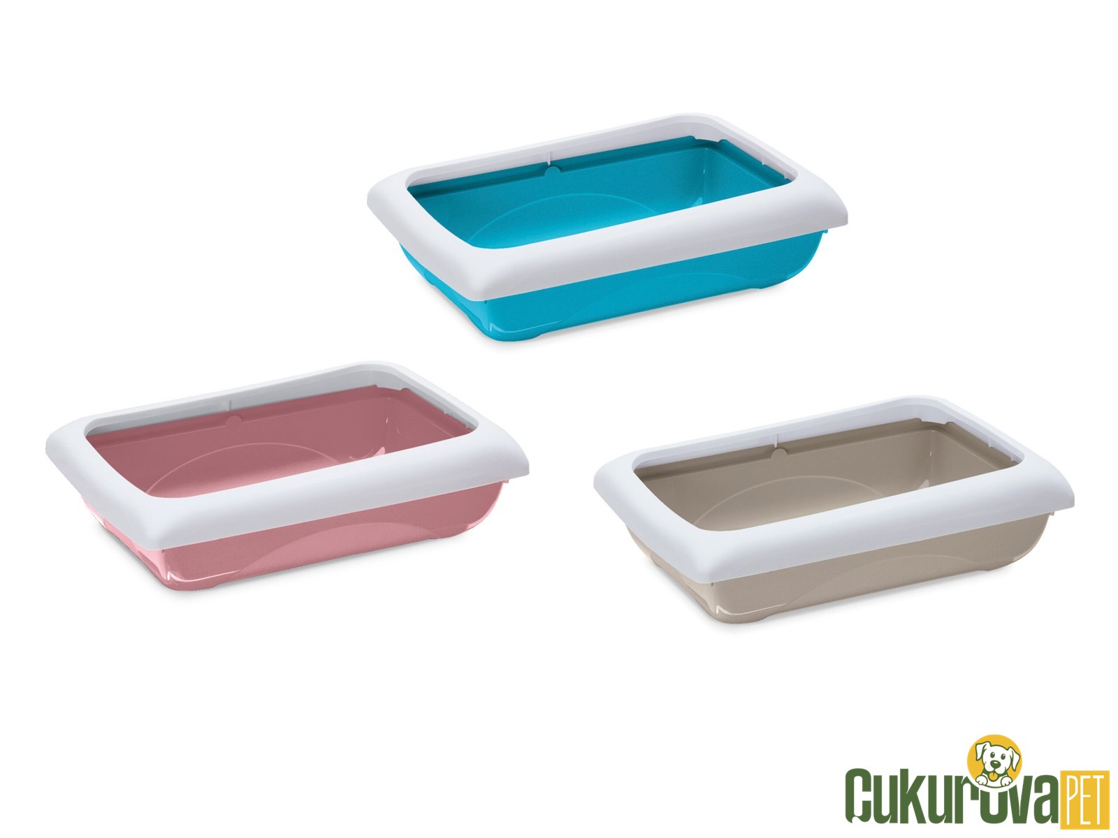 Imac Dodo Açık Kedi Tuvalet Kabı 45.5 x 31 x 13.5 Cm