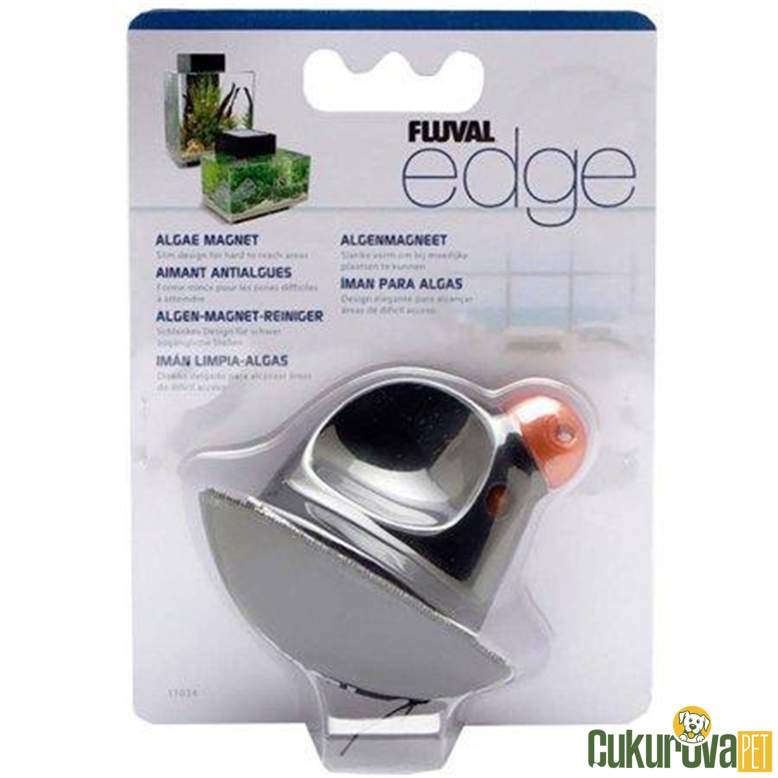 Fluval Edge Mıknatıslı Cam Si̇leceği̇ Küçük