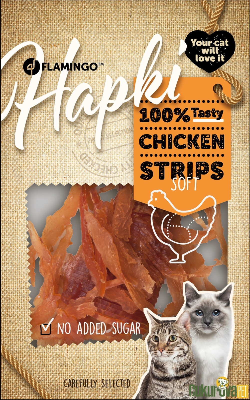 Flamingo Tavuklu Ve Deni̇z Mahsullü Yumuşak Kedi̇ Ödül Maması 85 Gr