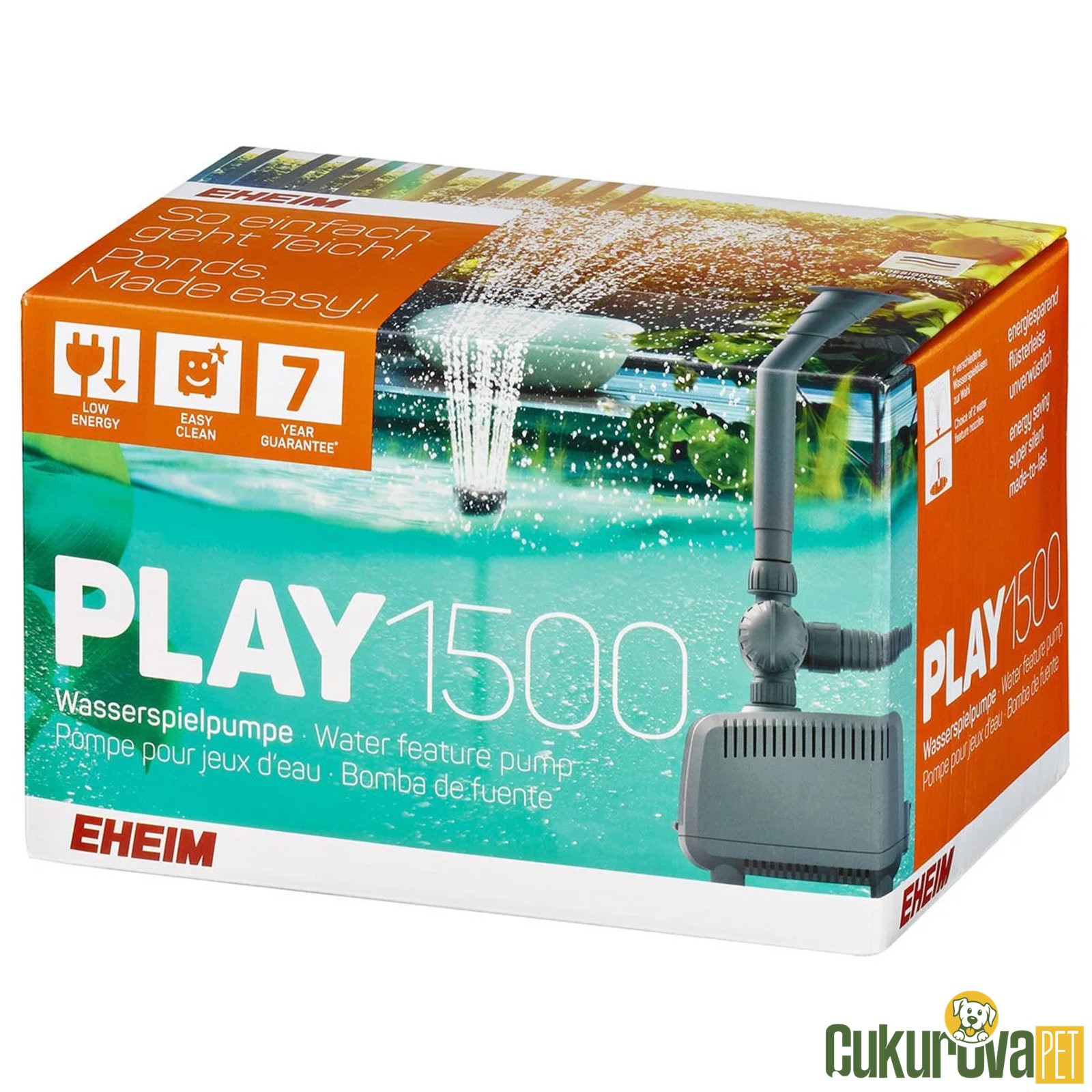 Eheim Pond Play 1500 1.4 M 1200 L / H 15 W