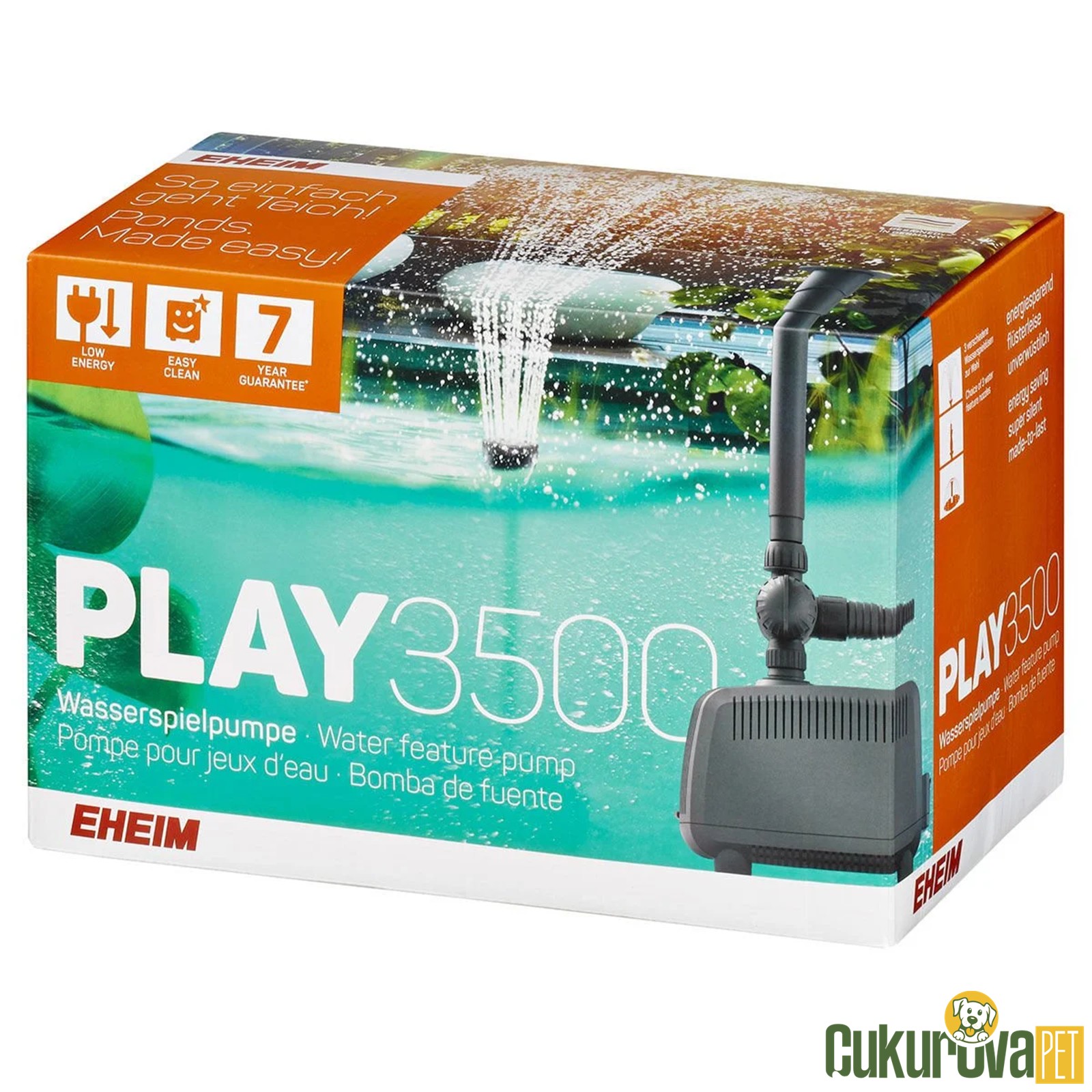 Eheim Pond Play 3500 2.9 M 3200 L / H 55 W