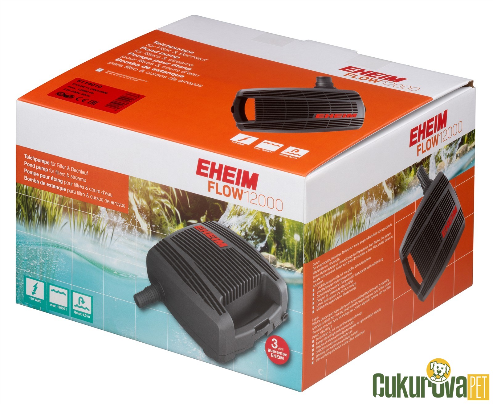 Eheim Flow 12000 Kafa Motoru